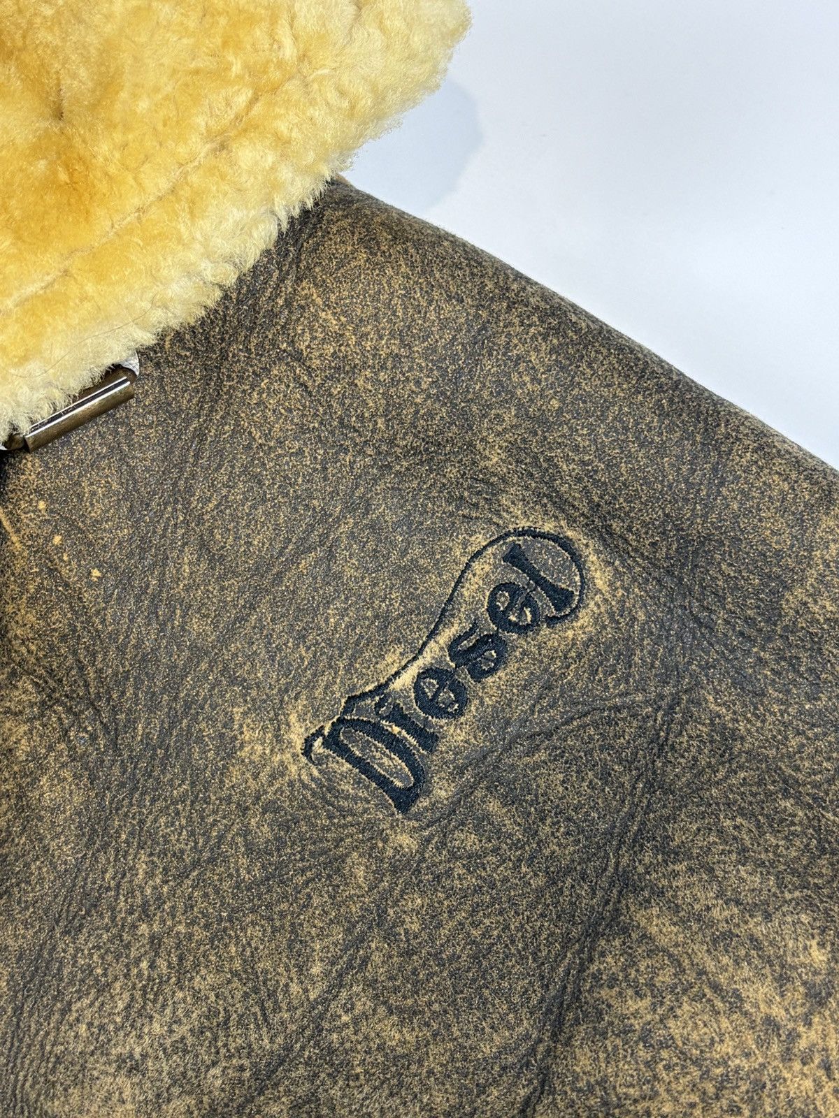 Diesel Diesel Shearling Jacket Vintage 1980 Sheepskin & Shearling Size US L / EU 52-54 / 3 - 8 Thumbnail
