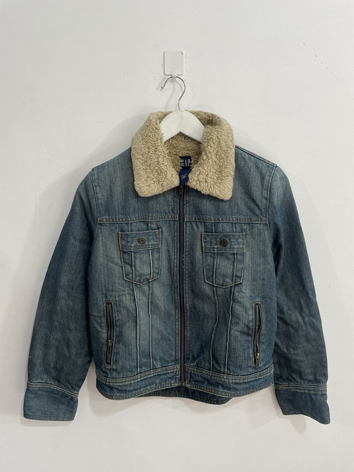 Hysteric Glamour 2000s GAP Japan Denim sherpa jacket Size US XS / EU 42 / 0 - 1 Thumbnail