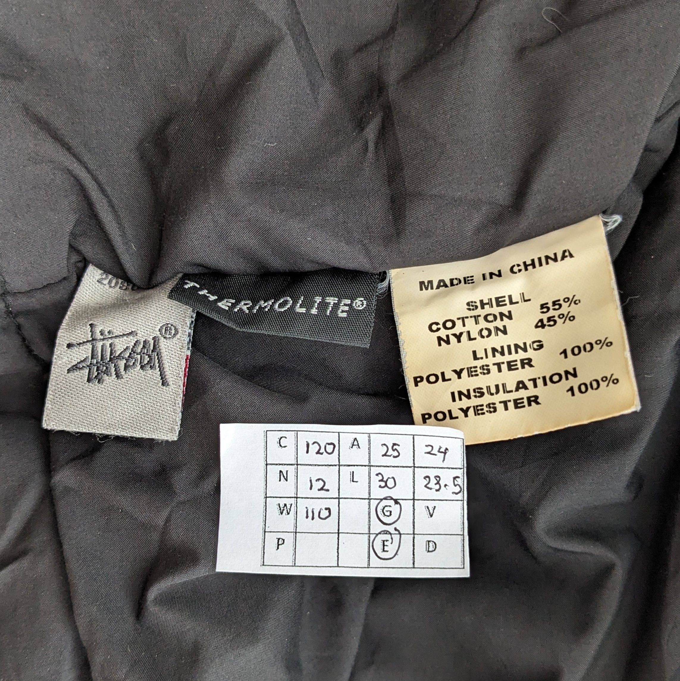 Vintage Vintage Stussy Streetwear Style Brand Custom Jacket Size US XL / EU 56 / 4 - 7 Thumbnail