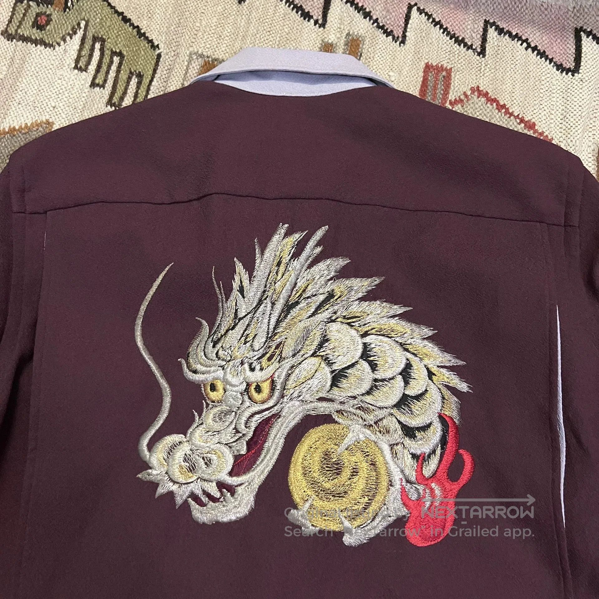 Vintage Vintage 90s Japanese Sukajan Shirt. Size US M / EU 48-50 / 2 - 2 Thumbnail