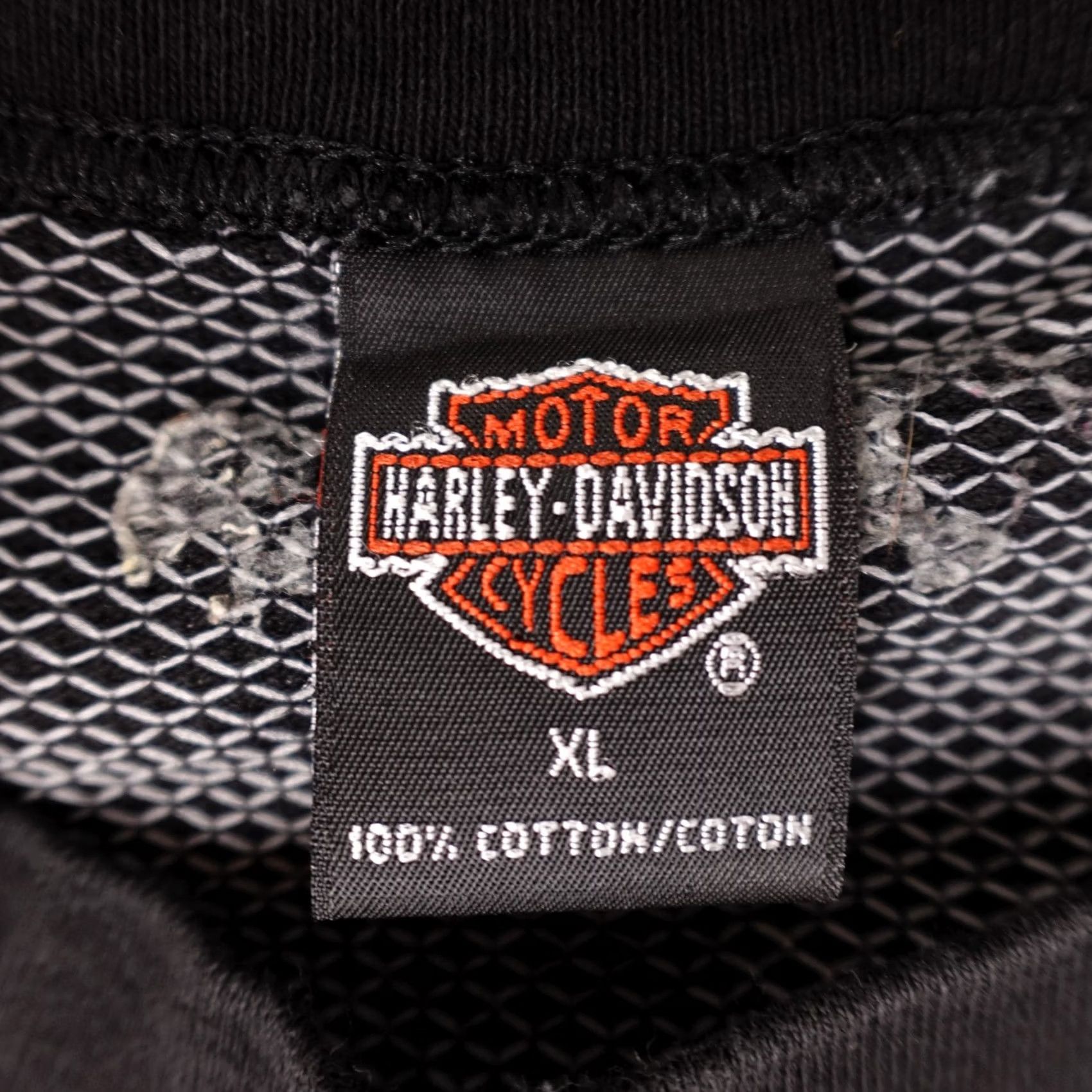 Harley Davidson VINTAGE Harley-Davidson Jersey Mens XL Black Sleeveless Y2K Grunge Bike Size US XL / EU 56 / 4 - 3 Thumbnail