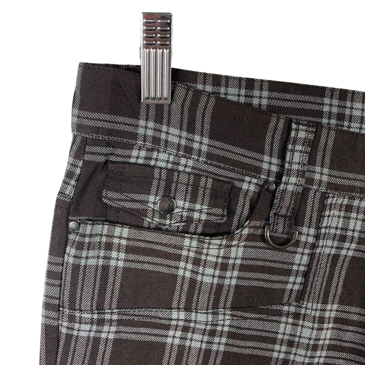 Japanese Brand × semanticdesign SEMANTIC DESIGN tartan plaid pants Size US 34 / EU 50 - 9 Thumbnail