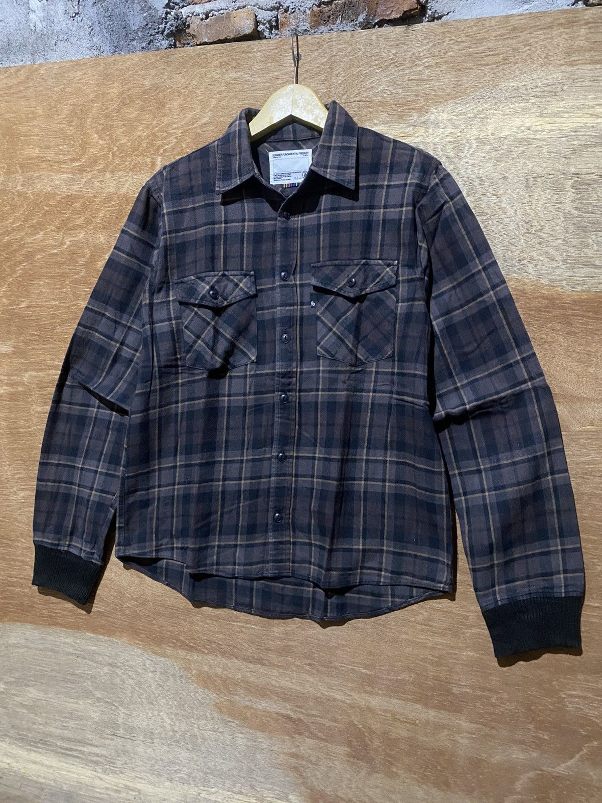 Japanese Brand Scanner FDMTL Flannelshirt Doublepocket Size US M / EU 48-50 / 2 - 2 Thumbnail
