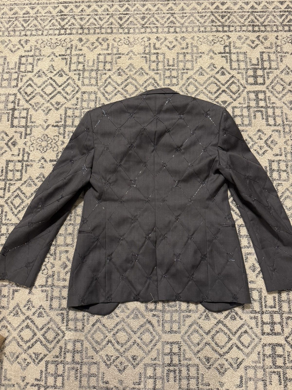 Louis Vuitton Louis Vuitton Evening Cut Away Jacket (1AAV14) Size 50R - 15 Thumbnail
