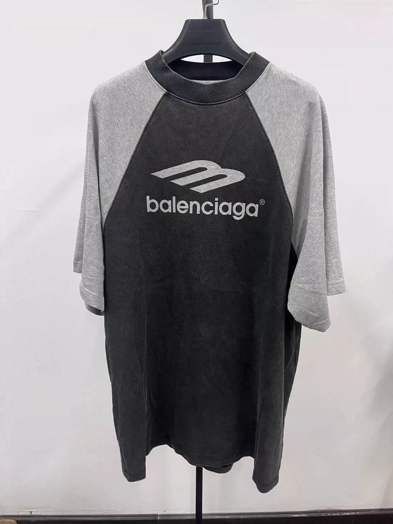 Balenciaga Balenciaga 3B sports short sleeve T-shirt Size US S / EU 44-46 / 1 - 1 Thumbnail