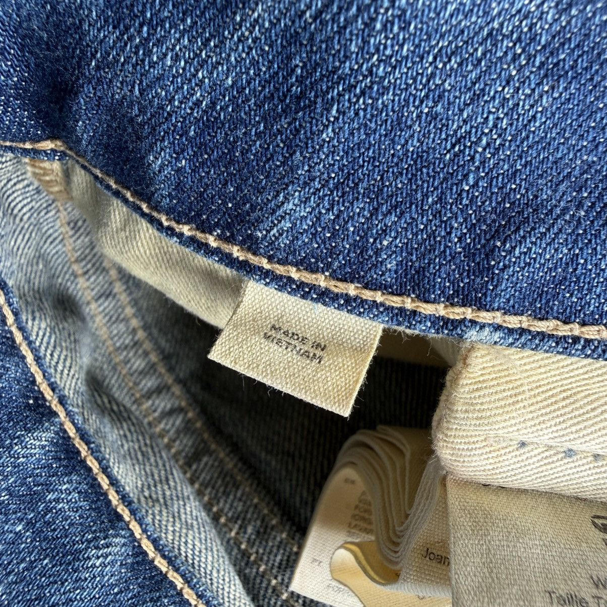 G-Star W29x29.5 Vintage G Star Button Fly Faded Ripped Denim Jean Size US 29 - 16 Thumbnail