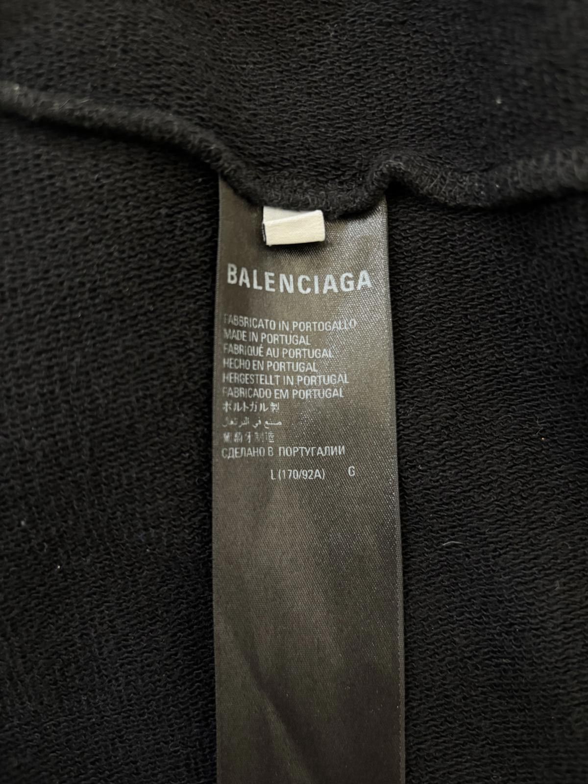 Balenciaga Balenciaga Size Tag Hoodie Size US M / EU 48-50 / 2 - 8 Thumbnail