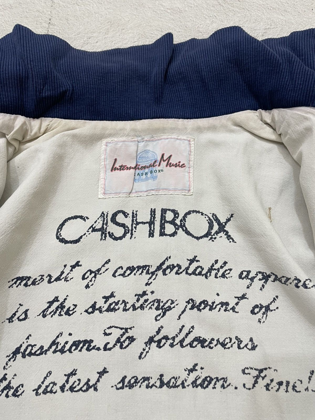 Japanese Brand 2000s Cashbox Japan Wash Denim Jacket Cargo Y2K Hysteric LGB Size US XL / EU 56 / 4 - 5 Thumbnail