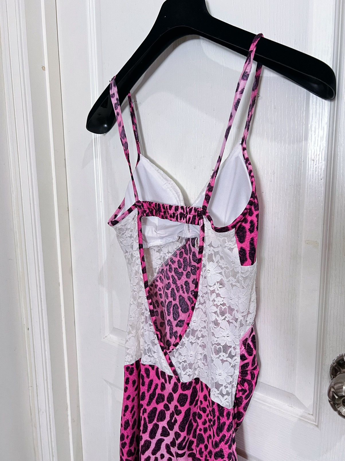 Japanese Brand Pink leopard backless y2k dress 💗💃🏻🎀 Size S / US 4 / IT 40 - 7 Thumbnail