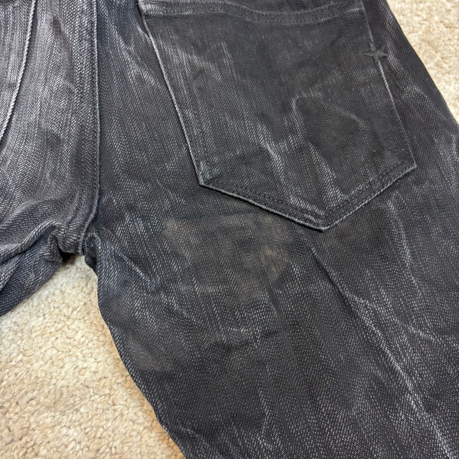 Brave Star Selvage Brave Star Selvedge The Slim Straight Black Jeans Mens 29x34 Size US 29 - 12 Thumbnail