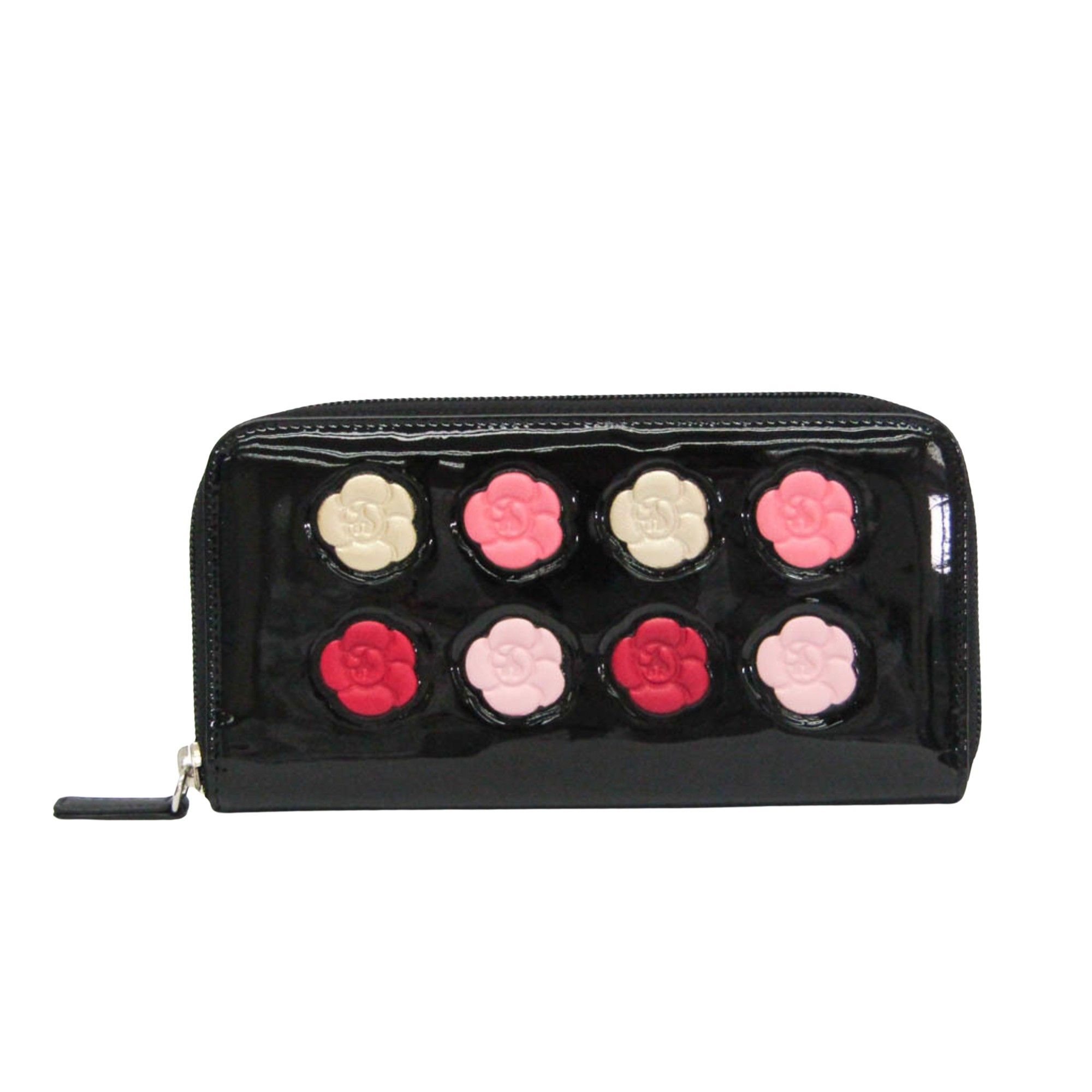 Chanel Black Patent Leather Wallet (Pre-Owned) Size ONE SIZE - 1 Thumbnail