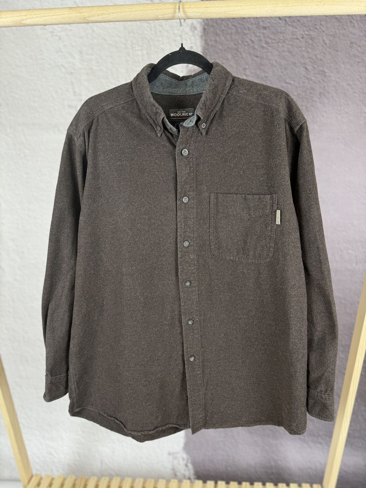 Flannel Woolrich Bison Heather vintage flannel men’s shirt size L Size US L / EU 52-54 / 3 - 1 Thumbnail