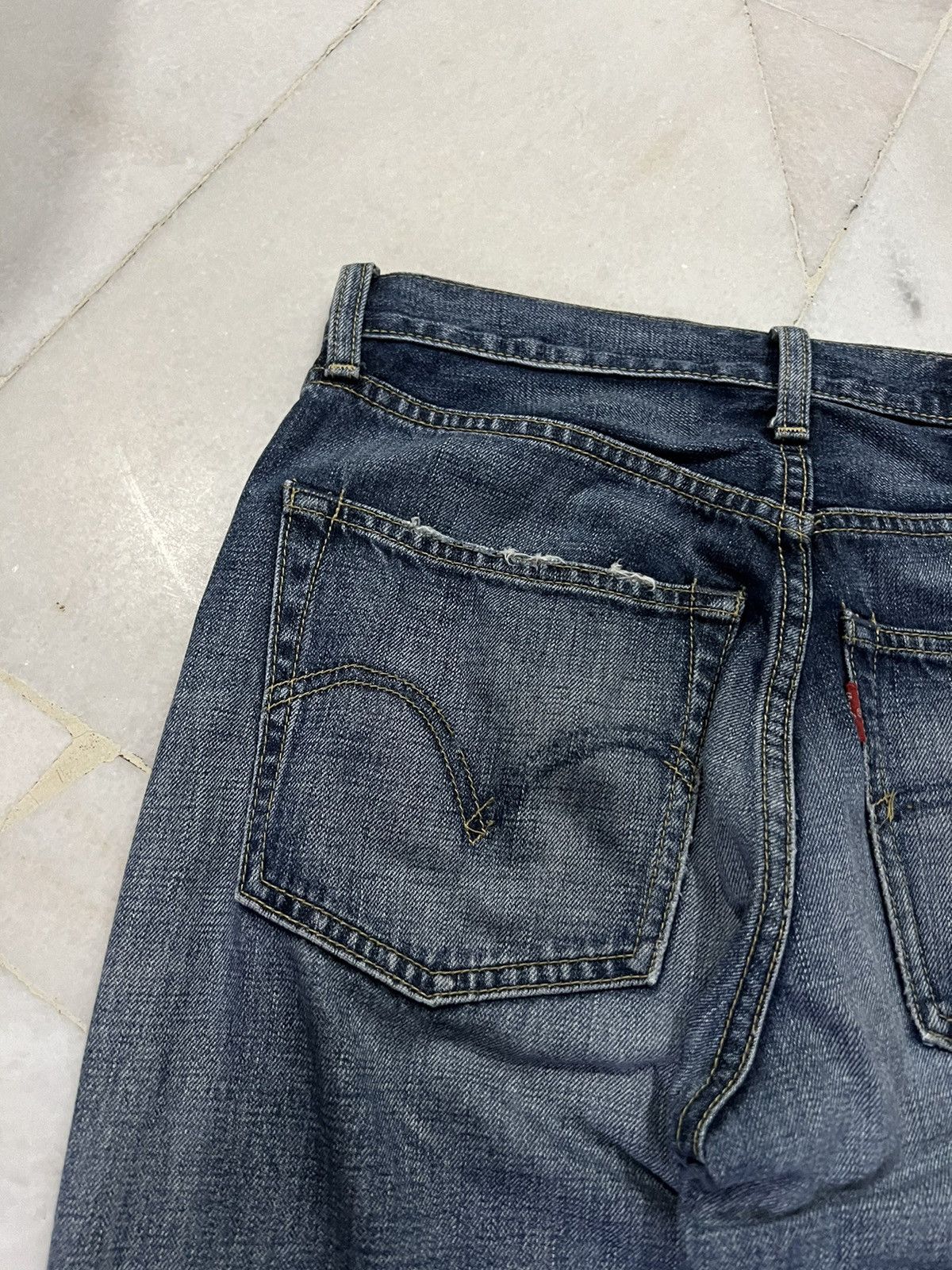 Levi's × Levi's Vintage Clothing Vintage Levis 502 Nice Faded Jeans Size US 29 - 8 Thumbnail