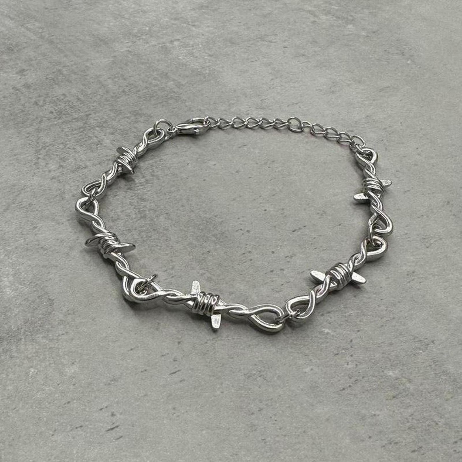 Other Barbed wire stainless steel silver MENS2 Size ONE SIZE - 1 Thumbnail