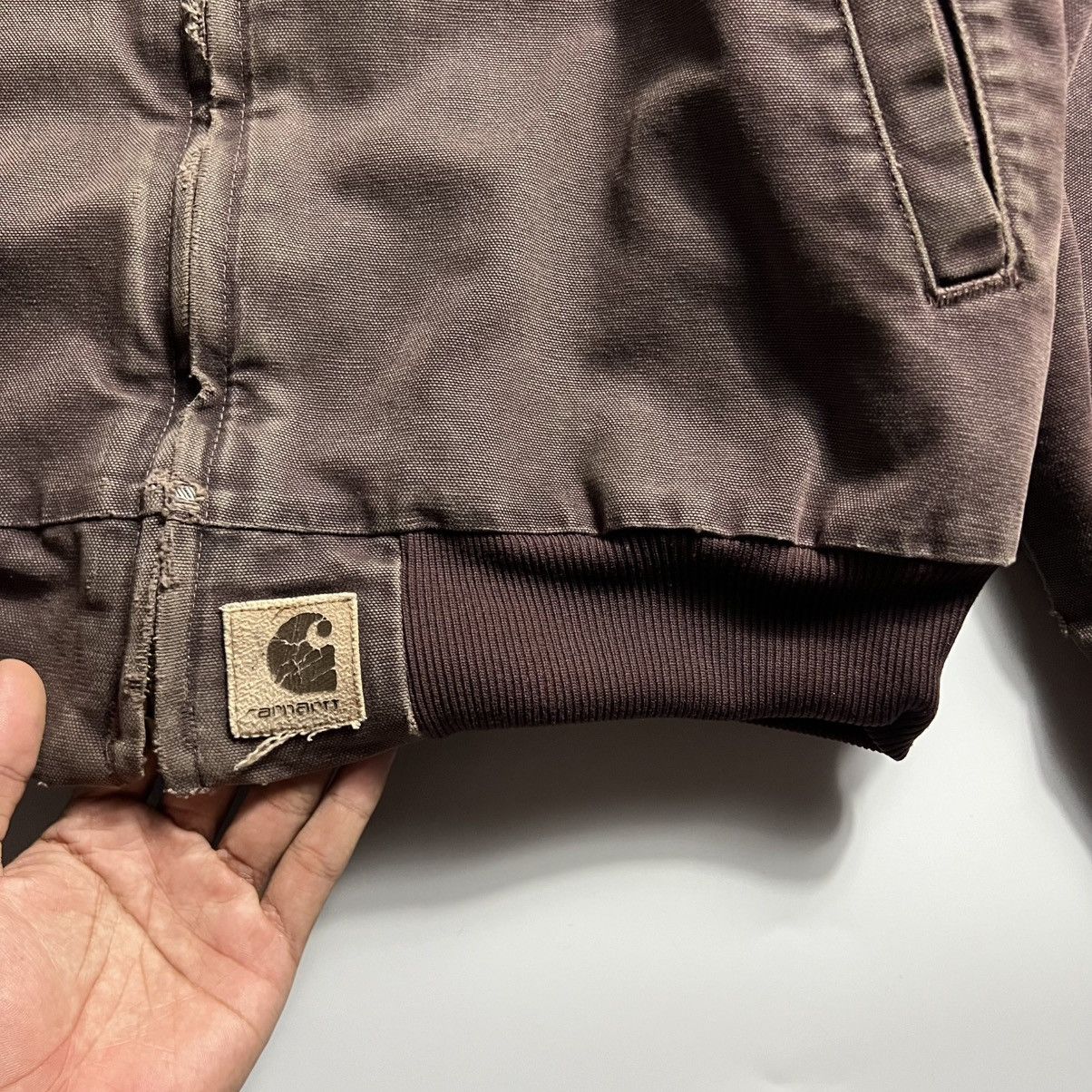 Carhartt Carhartt j14 santa fe bomber workwear jacket Size US L / EU 52-54 / 3 - 3 Thumbnail