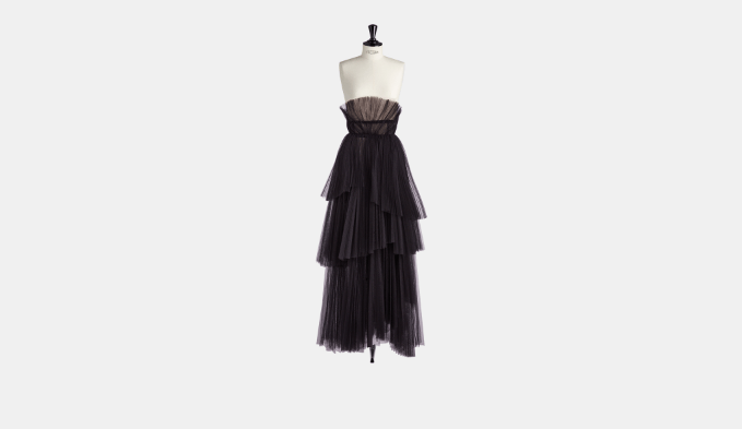 image of Dior O1Bcso1Str0224 Dress In Black, Women's (Size Medium)