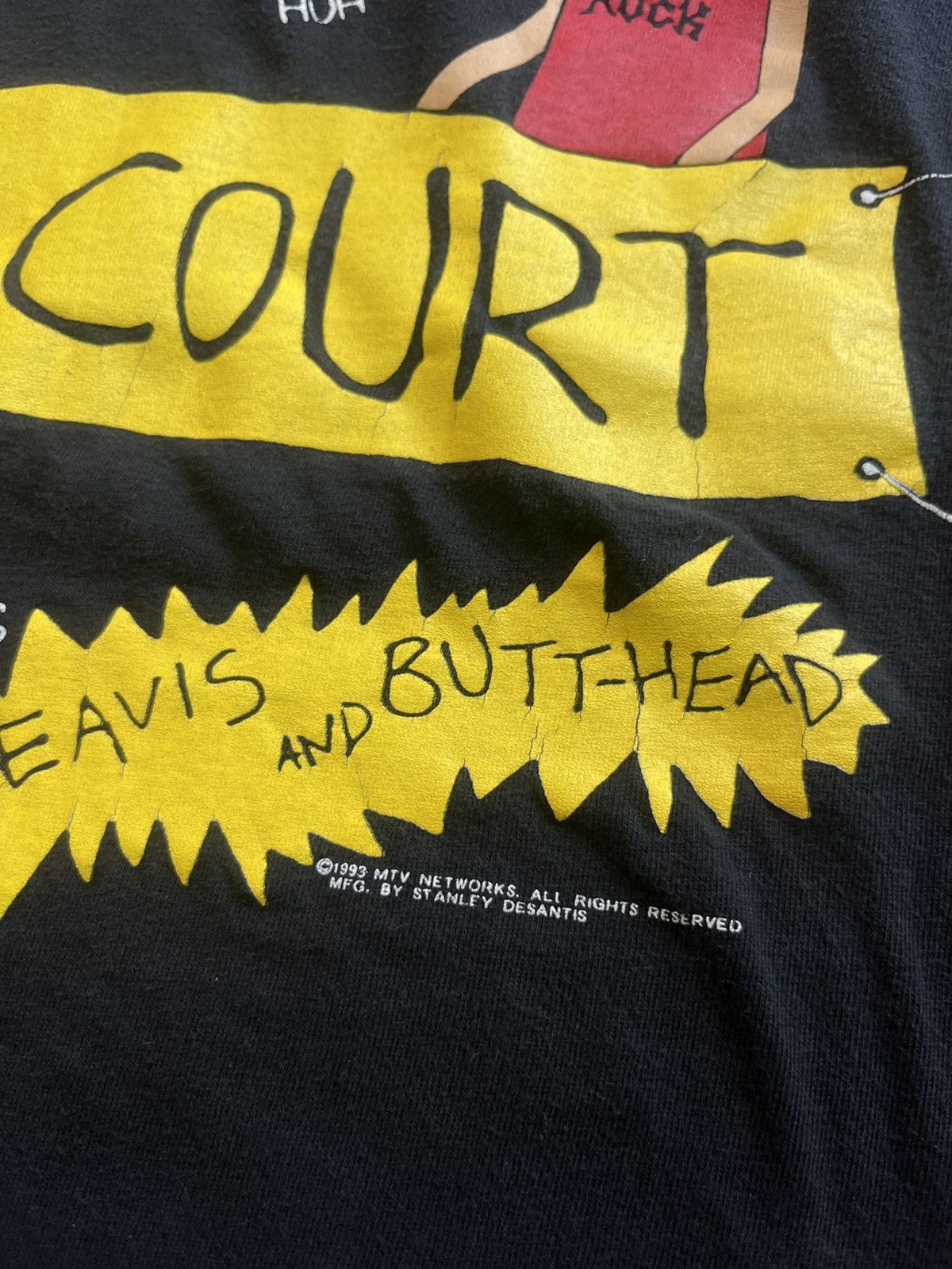 Mtv Vintage MTV Beavis And Butt-Head Insect Court 1993’s Tshirt Size US XL / EU 56 / 4 - 6 Thumbnail