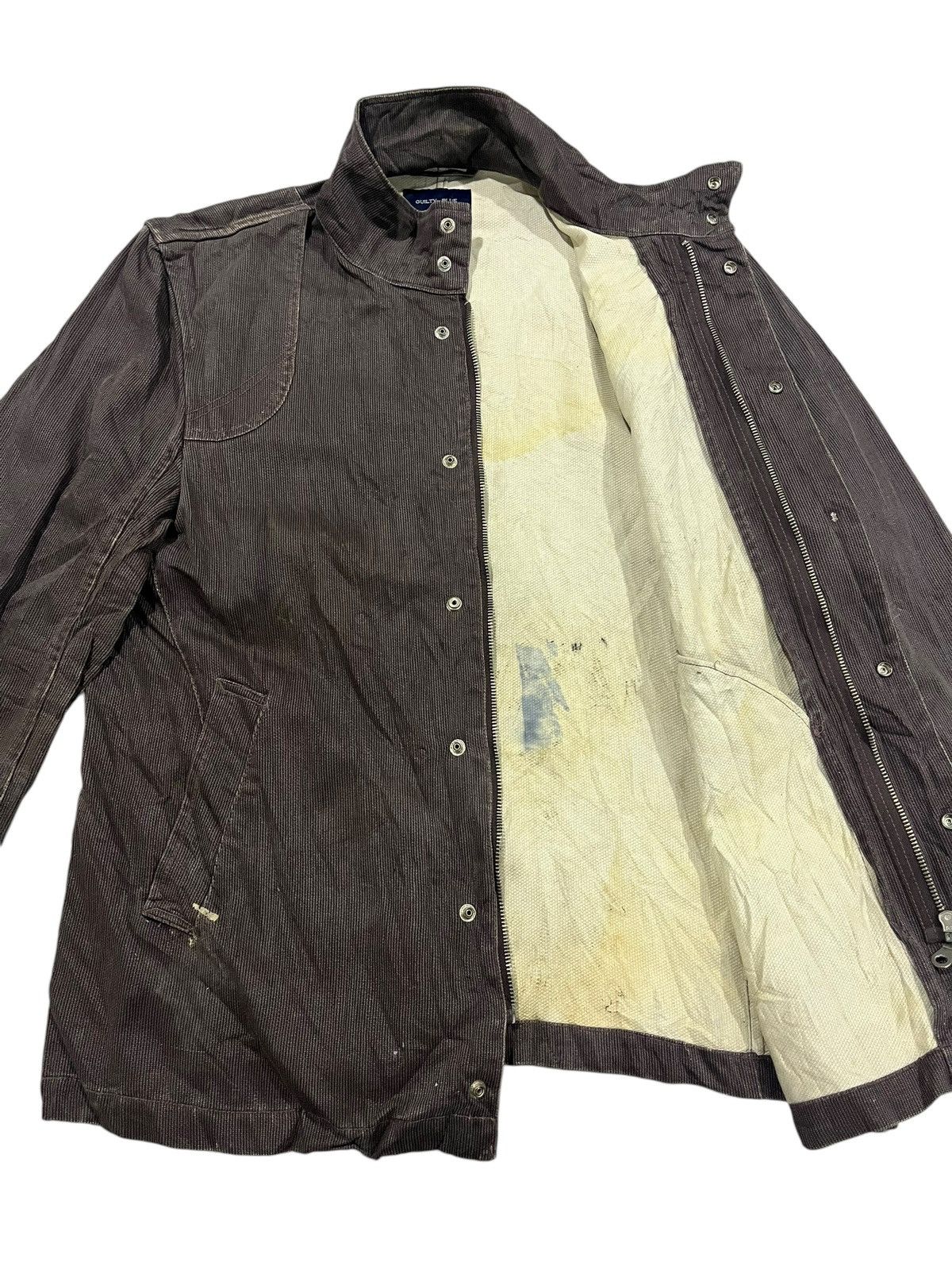 20471120 × If Six Was Nine × Japanese Brand 🇯🇵 Vintage Japanese Brand Guilty Blue Zipped Up Jacket Size US M / EU 48-50 / 2 - 7 Thumbnail