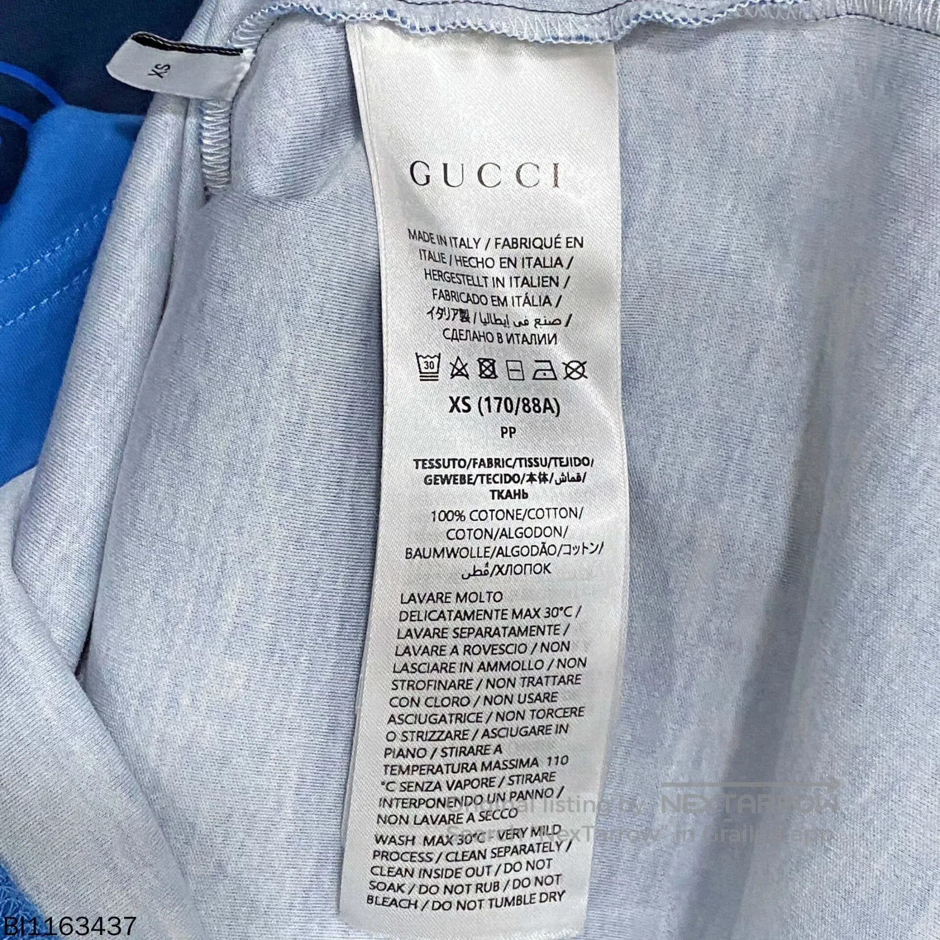 Gucci gucci gradient logo short sleeve shirt. Size US XS / EU 42 / 0 - 6 Thumbnail