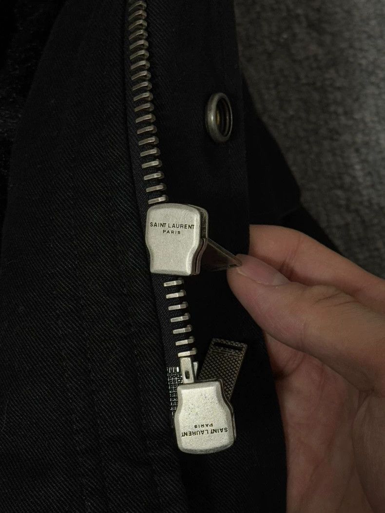 Saint Laurent Paris Saint Laurent Paris Double layered hooded windbreaker jacke Size US S / EU 44-46 / 1 - 5 Thumbnail