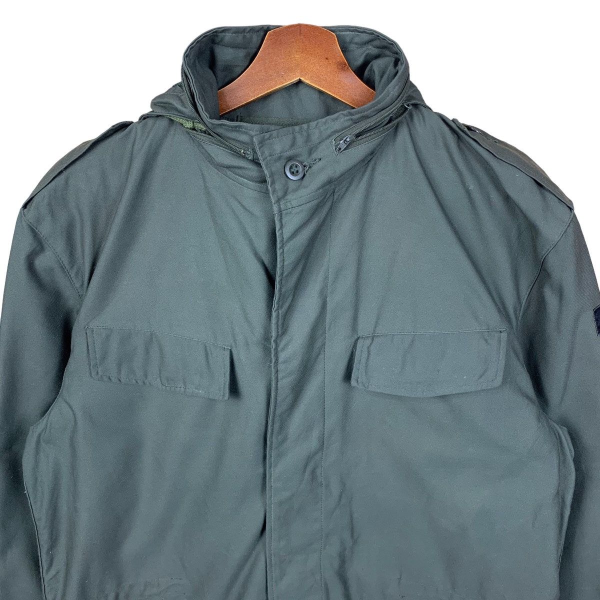 Vintage Vintage Feuchter Ringelai Germany Military Parka Jacket Size US L / EU 52-54 / 3 - 2 Thumbnail