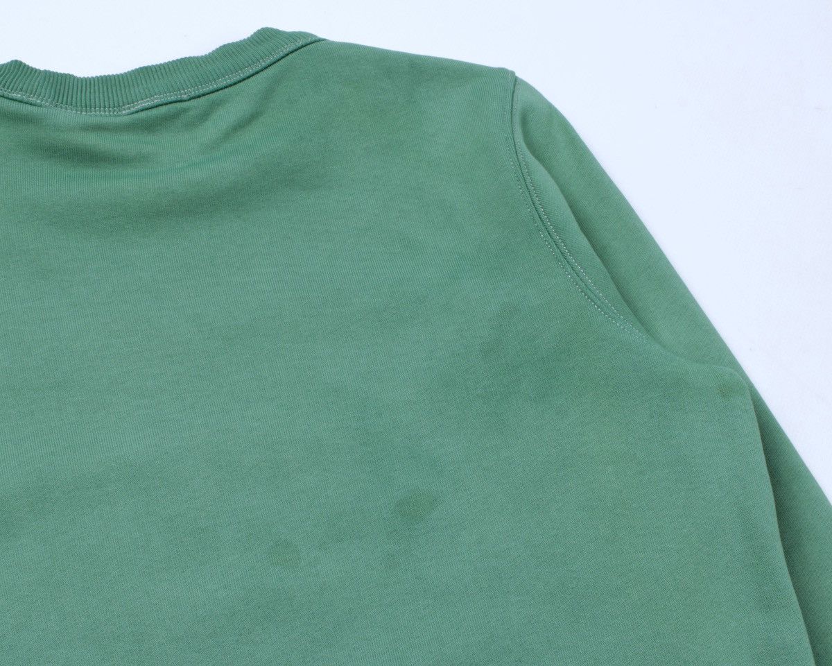 Burberry × Designer BURBERRY London England Big Logo Green Cotton Sweatshirt Size US XS / EU 42 / 0 - 13 Thumbnail