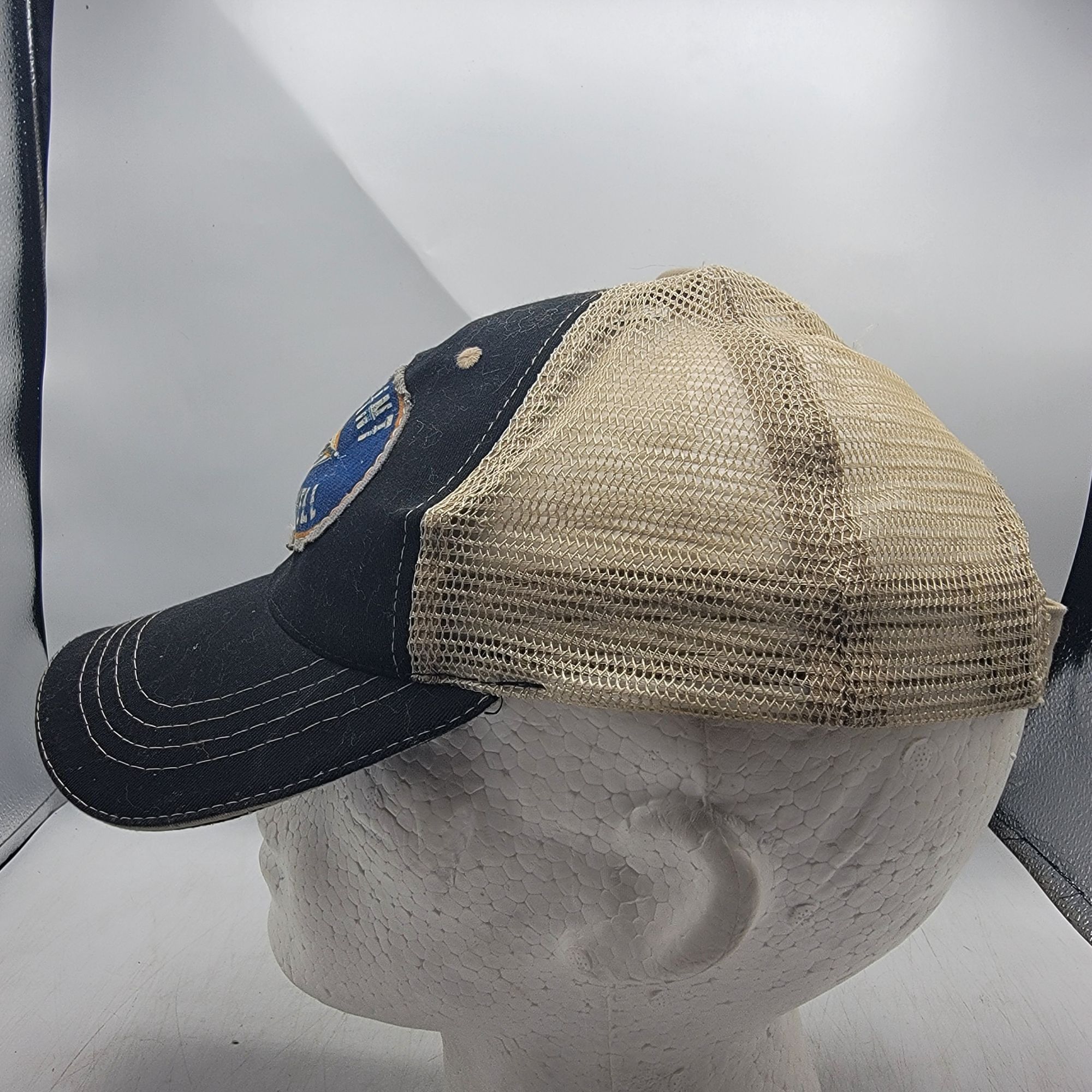 Cobra The Point Lake Powell Trucker Hat Black Tan Adjustable Casua Size ONE SIZE - 2 Thumbnail