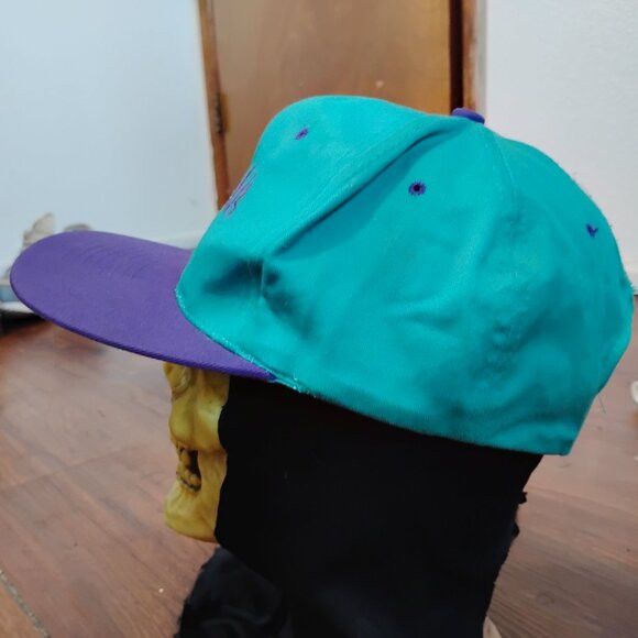 Other DS Vintage 90s McDonald's Script Spell Out Snap Hat Cap Size ONE SIZE - 2 Thumbnail
