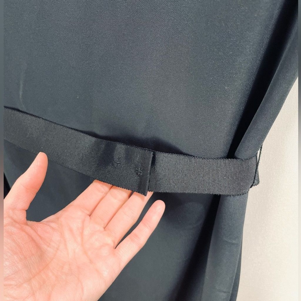 Elie Tahari Elie Tahari Dalia Midnight Blue Sleeveless Wrap Dress Size 6 Size M / US 6-8 / IT 42-44 - 11 Thumbnail