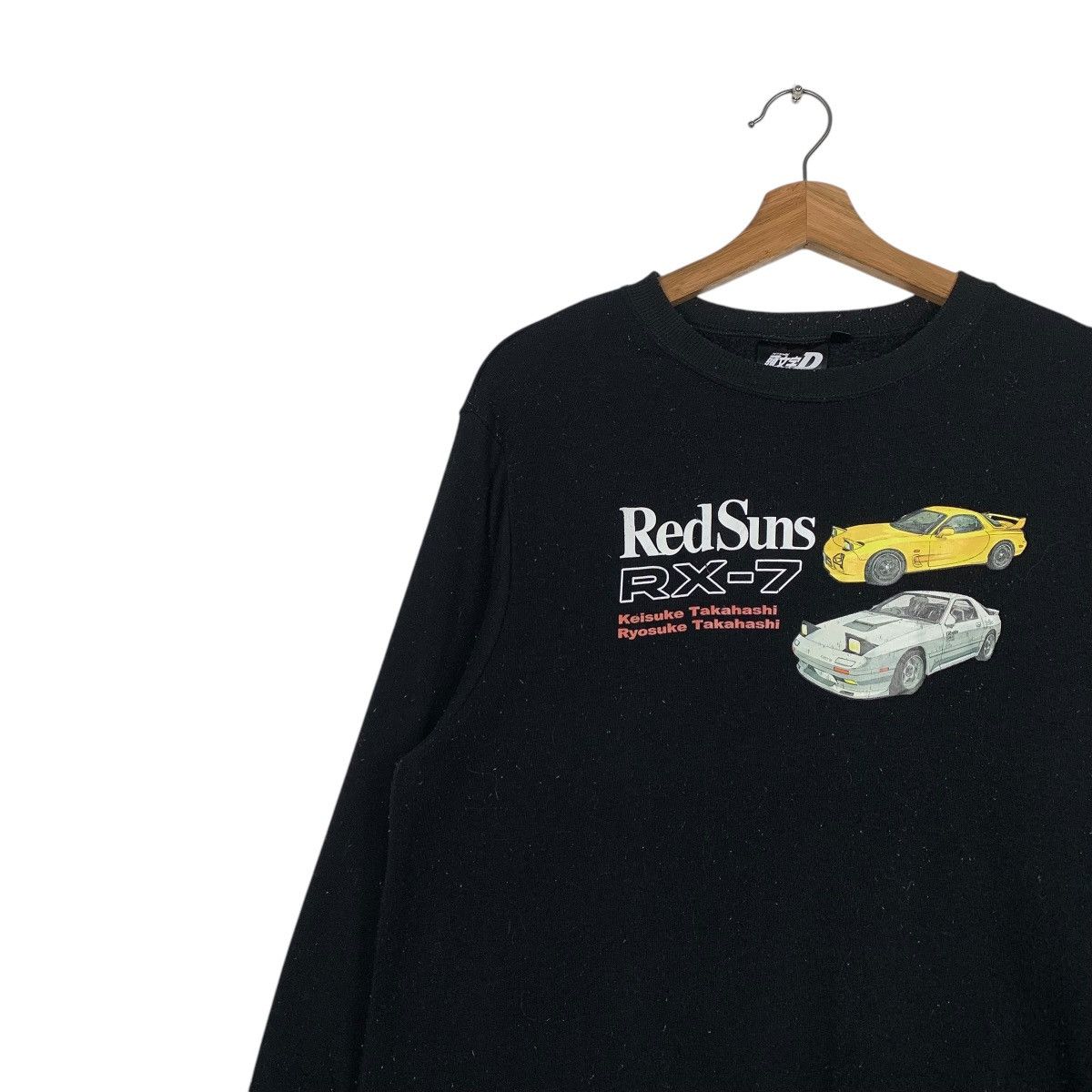 Japanese Brand Initial D Keisuke Takahashi VS Ryosuke Takahashi Sweatshirt Size US L / EU 52-54 / 3 - 6 Thumbnail