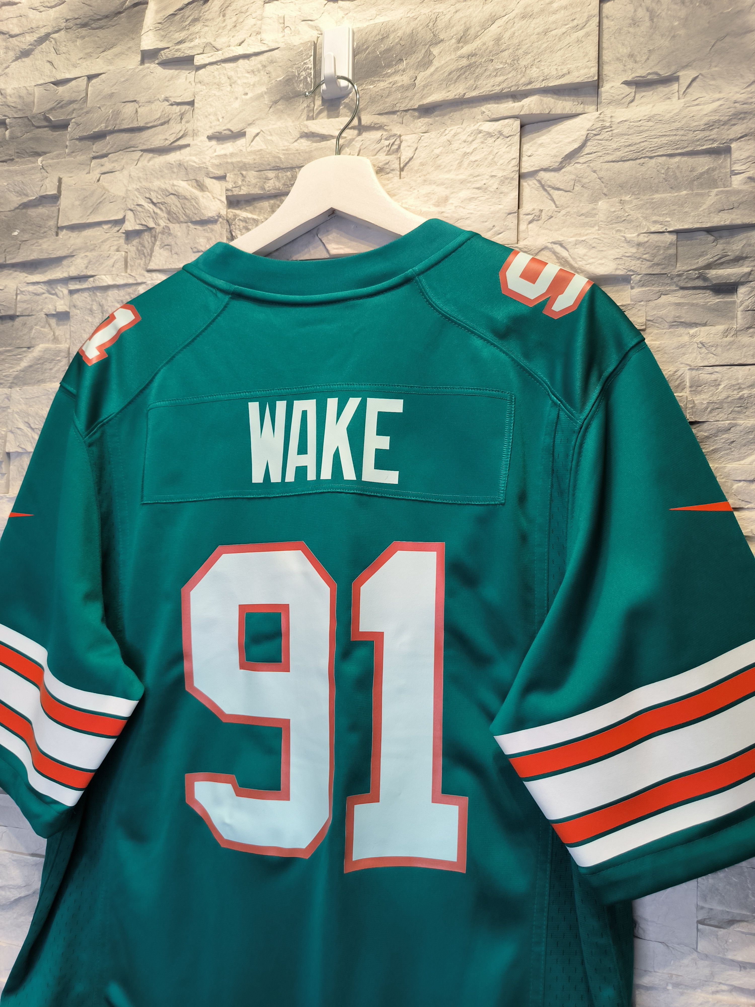 NFL × Nike Nike Jersey NFL Wake 91 Miami Dolphins Shirt Size US M / EU 48-50 / 2 - 4 Thumbnail
