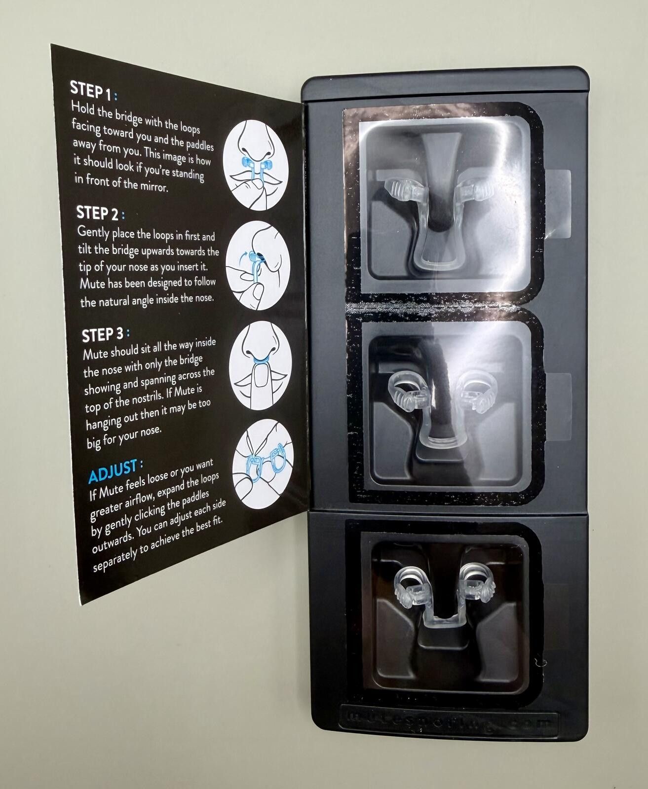 Other Rhinomed Mute Nasal Dilator Trial Pack – Anti-Snoring Kit Size ONE SIZE - 8 Thumbnail
