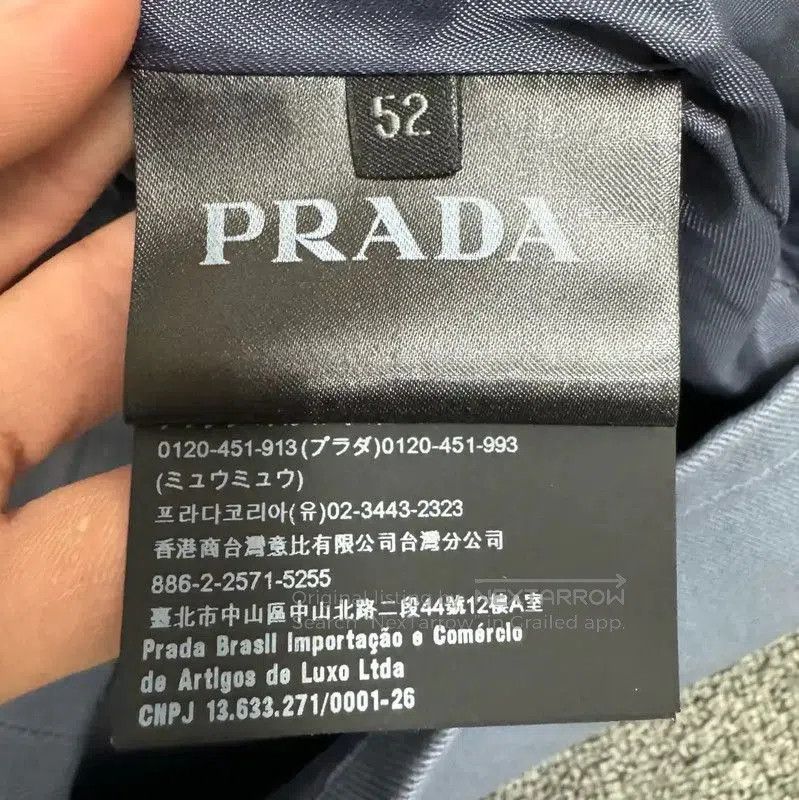Prada Prada Color Block Denim Jacket for Men. Size US L / EU 52-54 / 3 - 4 Thumbnail