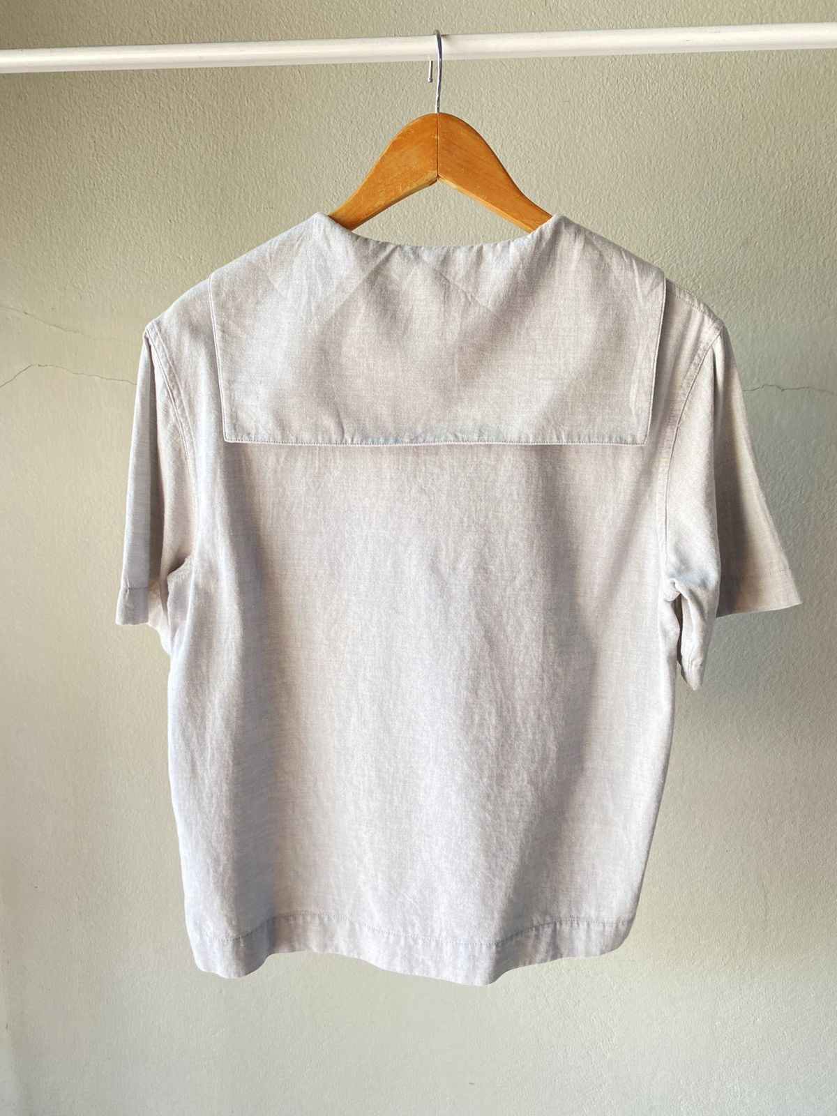A.P.C. A.P.C. Light Gray Sailor Tee Size S / US 4 / IT 40 - 2 Thumbnail