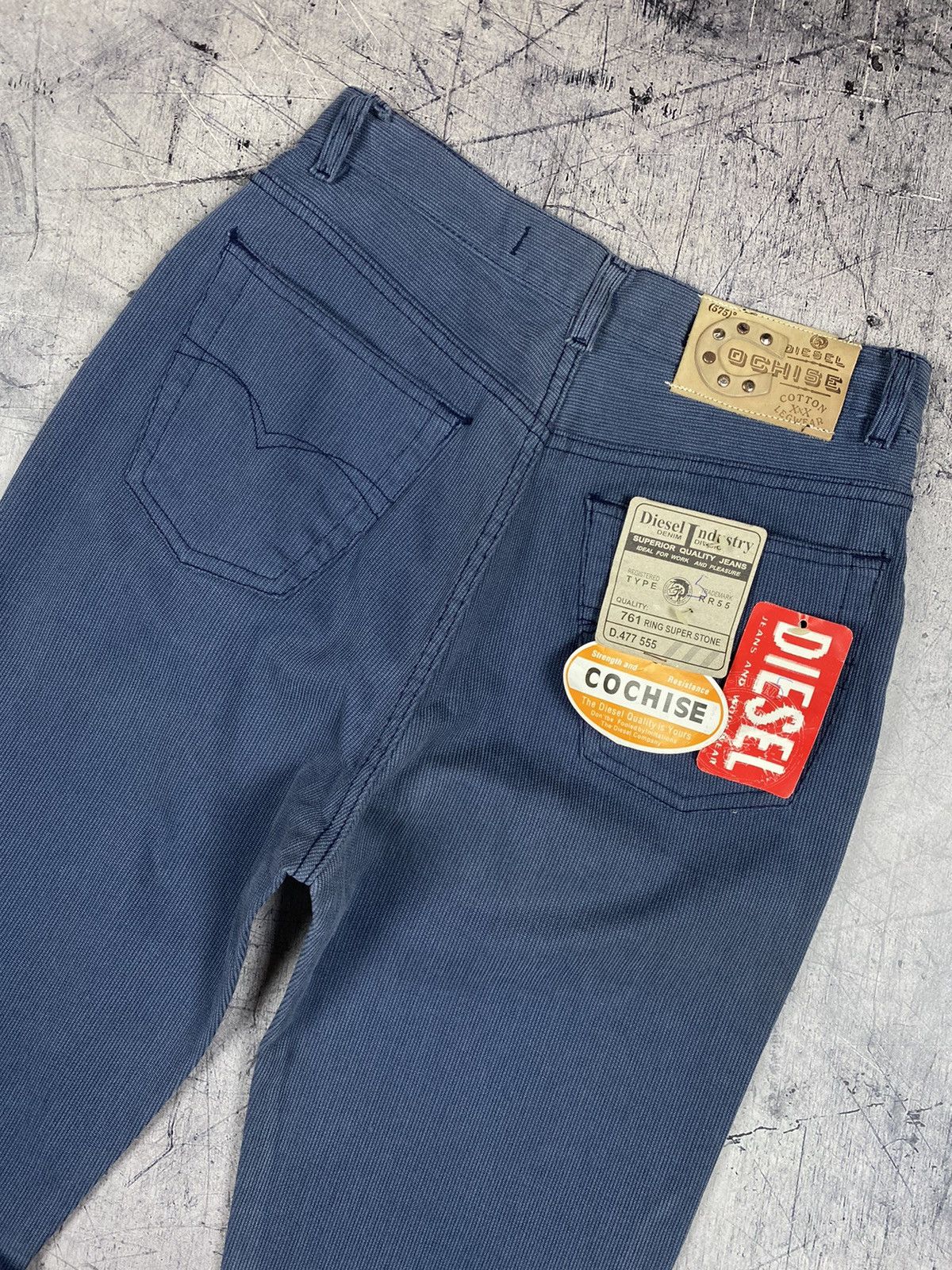 Diesel New! Vintage 00s Diesel Cochise Designer Denim Jeans y2k og Size US 31 - 3 Thumbnail