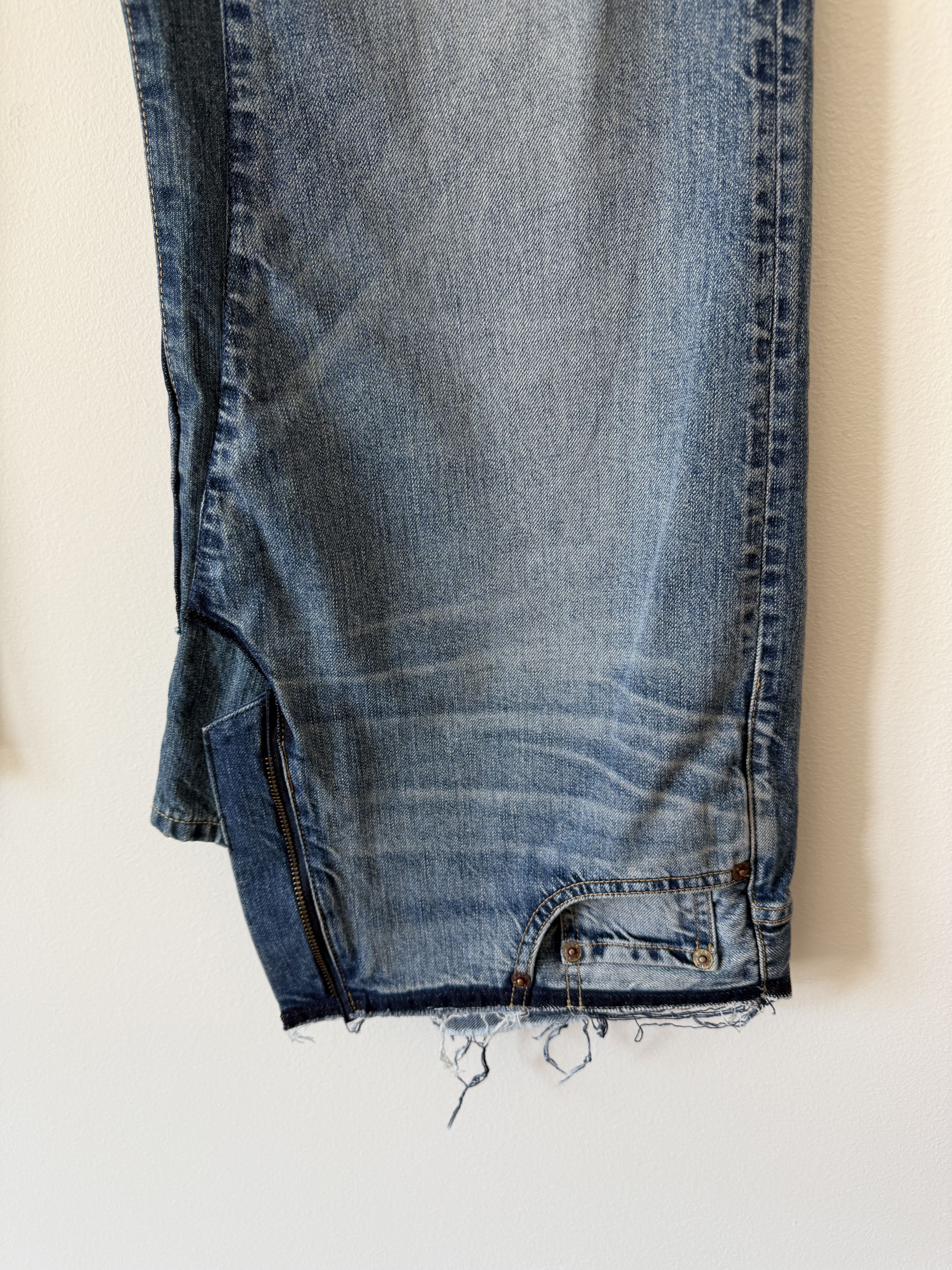 Junya Watanabe × Levi's Junya Watanbe Levi's Inkjet Name Berberjin Denim Jeans Size US 32 / EU 48 - 4 Thumbnail