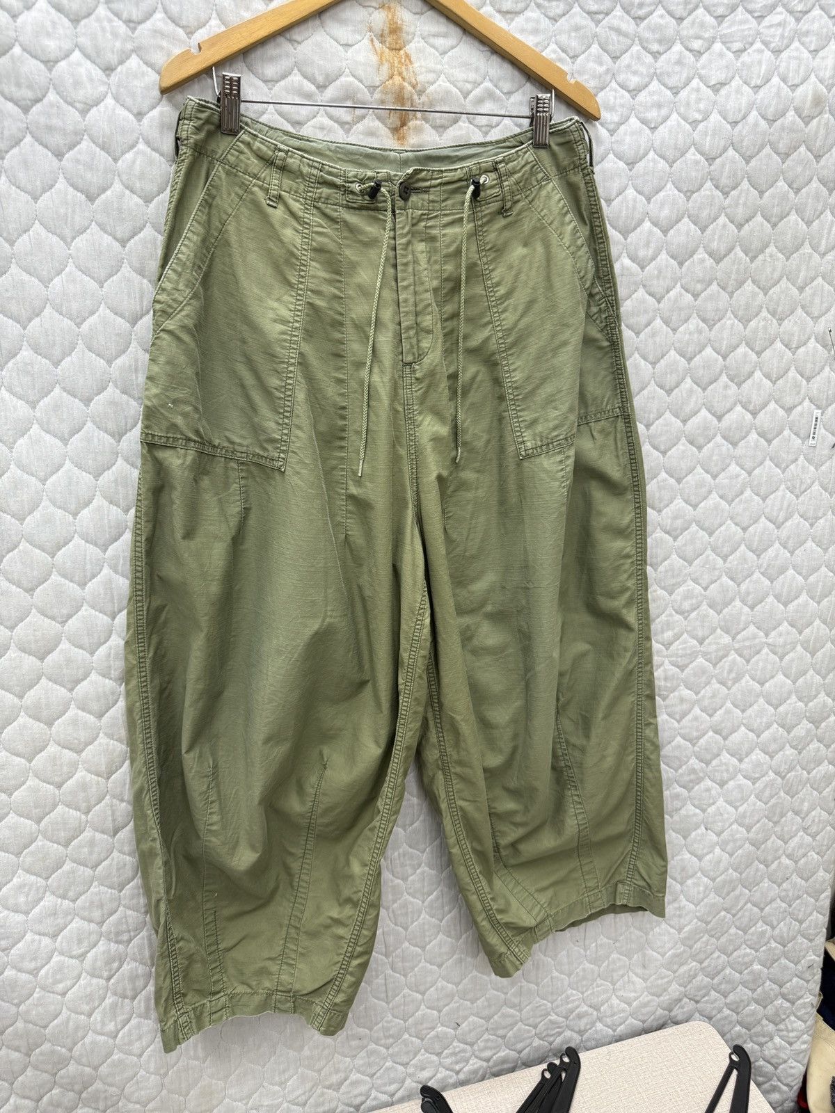 Needles 🔥🔥🔥ARCHIVE VINTAGE NEEDLES MILITARY STYLE PANTS Size US 33 - 2 Thumbnail