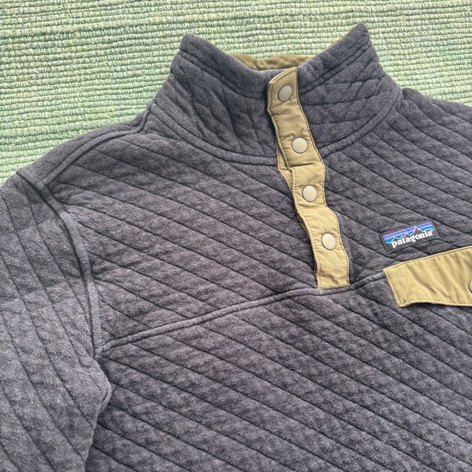 Patagonia Womens organic cotton quilt snap-t pullover gray size S Size S / US 4 / IT 40 - 5 Thumbnail