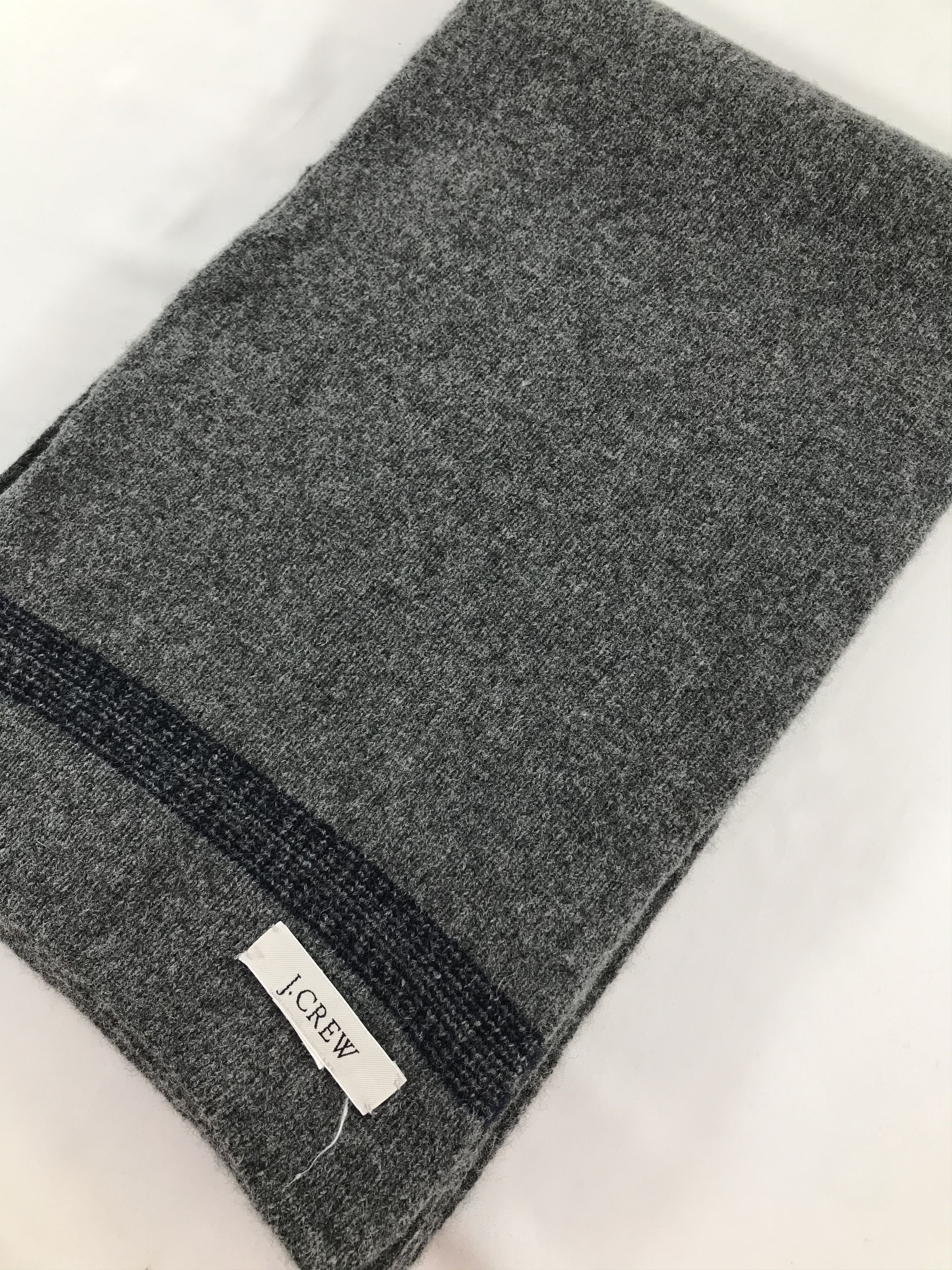J.Crew J.Crew Wool Scarf Muffler Neck Warmer V382 Size ONE SIZE - 3 Thumbnail
