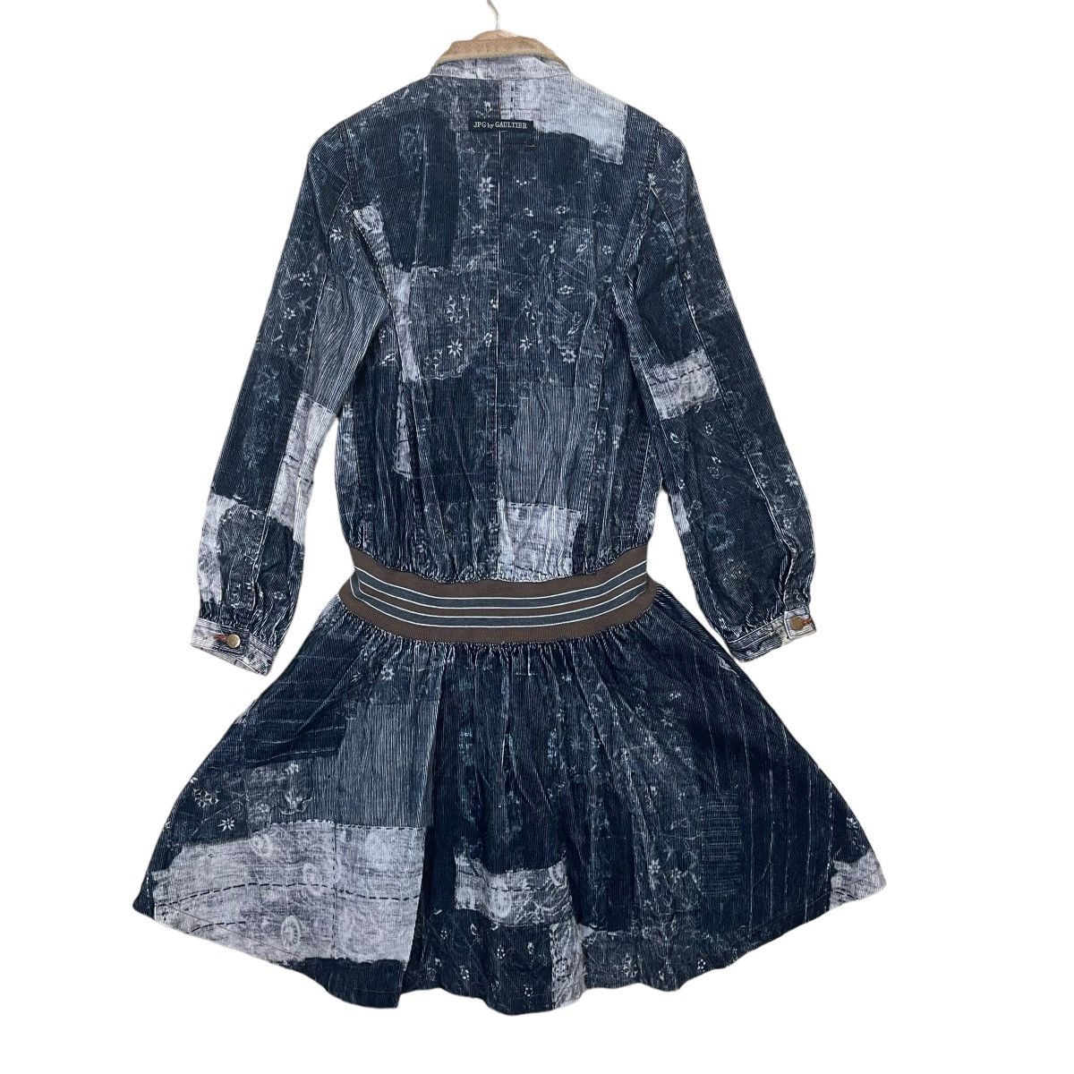 Jean Paul Gaultier Jean Paul Gaultier Patchwork Zipper Jacket Size Small Size S / US 4 / IT 40 - 13 Thumbnail