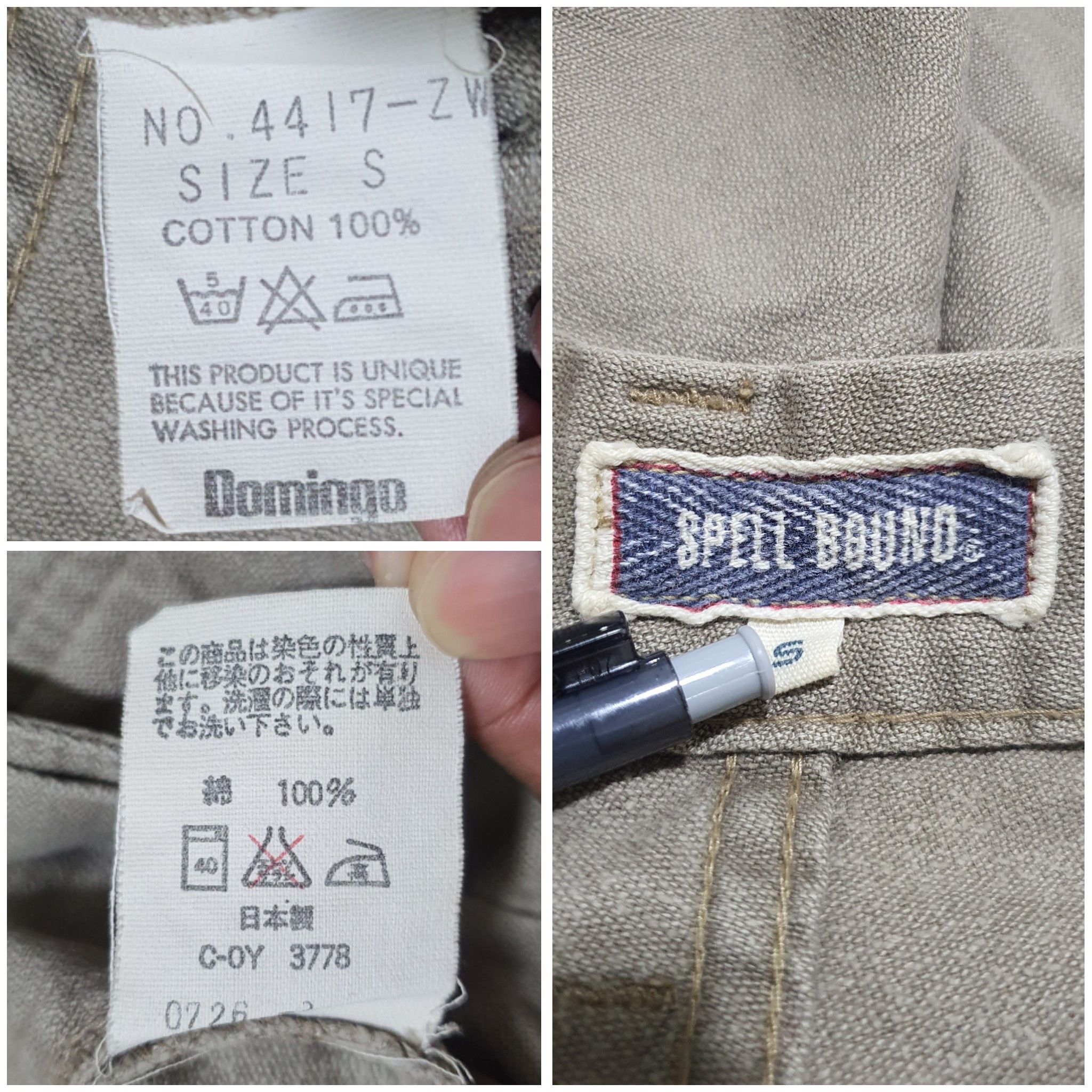 Japanese Brand × Spellbound SPELLBOUND 29/41 BAKER PANTS Size US 29 - 5 Thumbnail