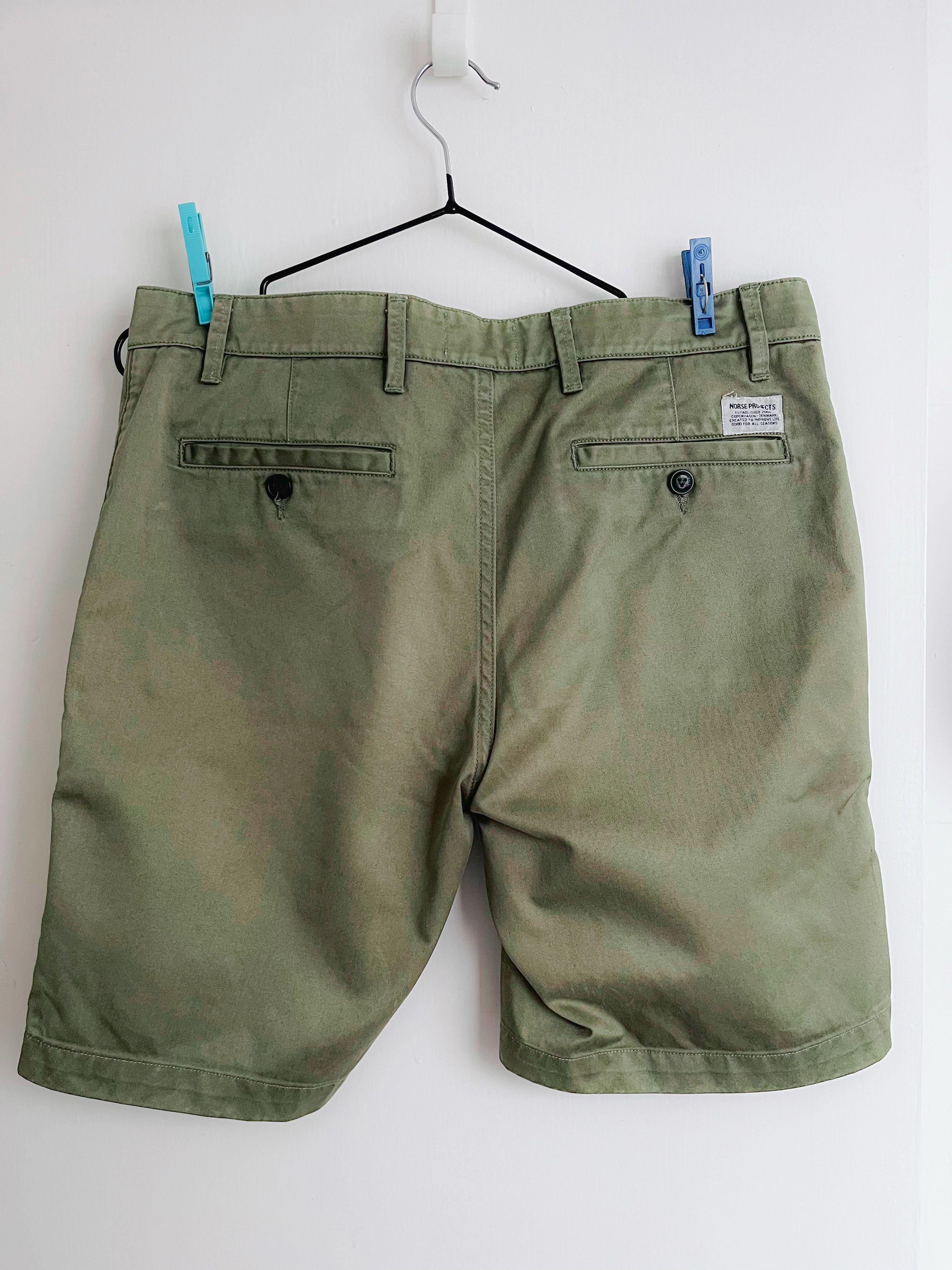 Norse Projects Aros Chino Shorts Size US 31 - 2 Thumbnail