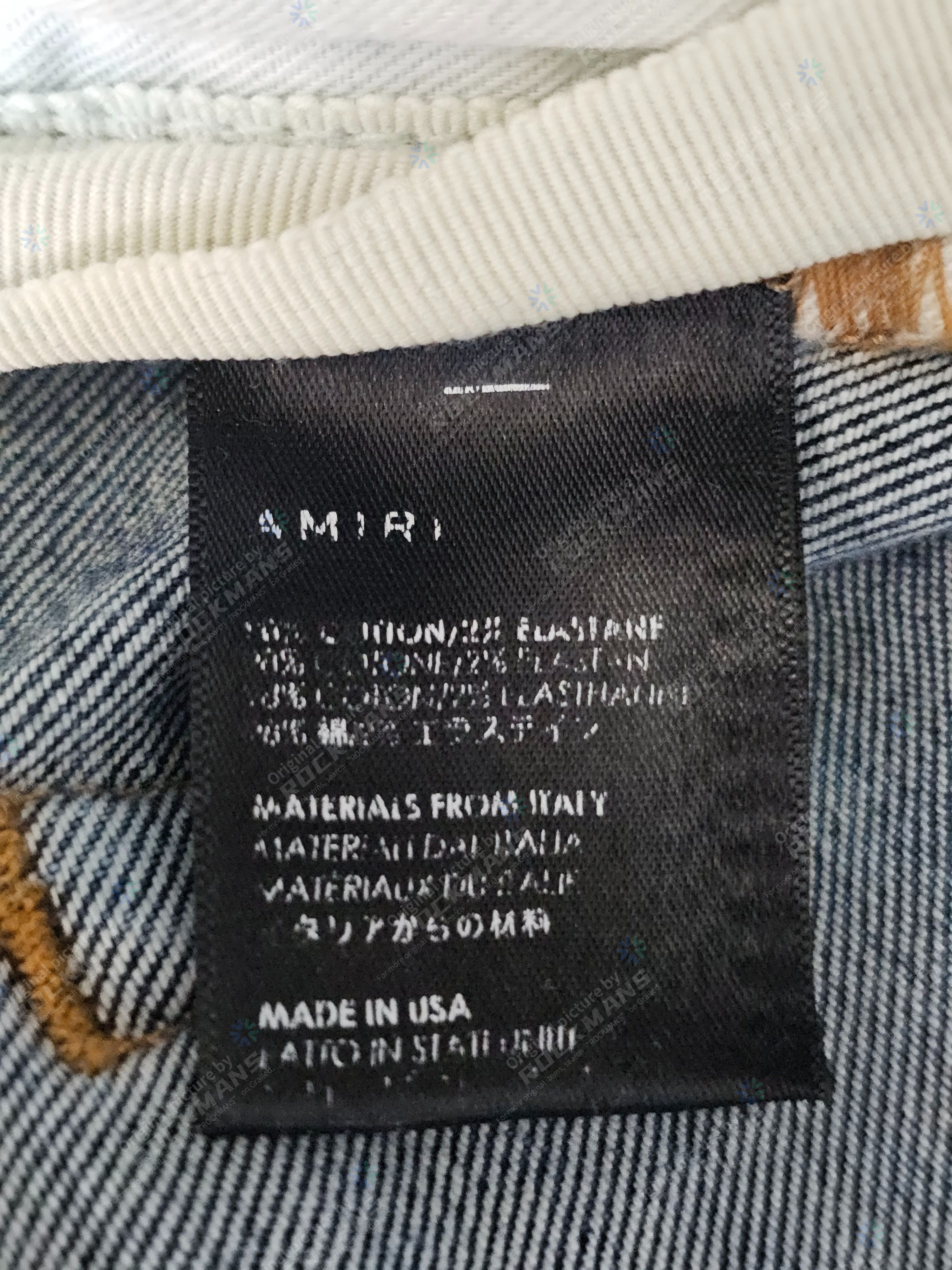 Amiri AMIRI Ripped Distressed Jeans Size 33 Size US 33 - 7 Thumbnail