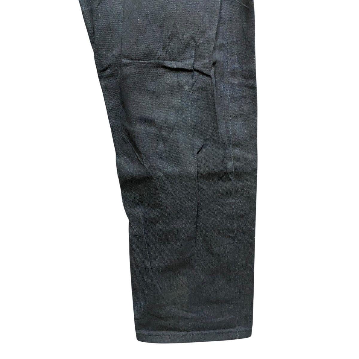 Lanvin Vintage Lanvin X Acne Studio Super Black Denim 12OZ Size US 33 - 5 Thumbnail