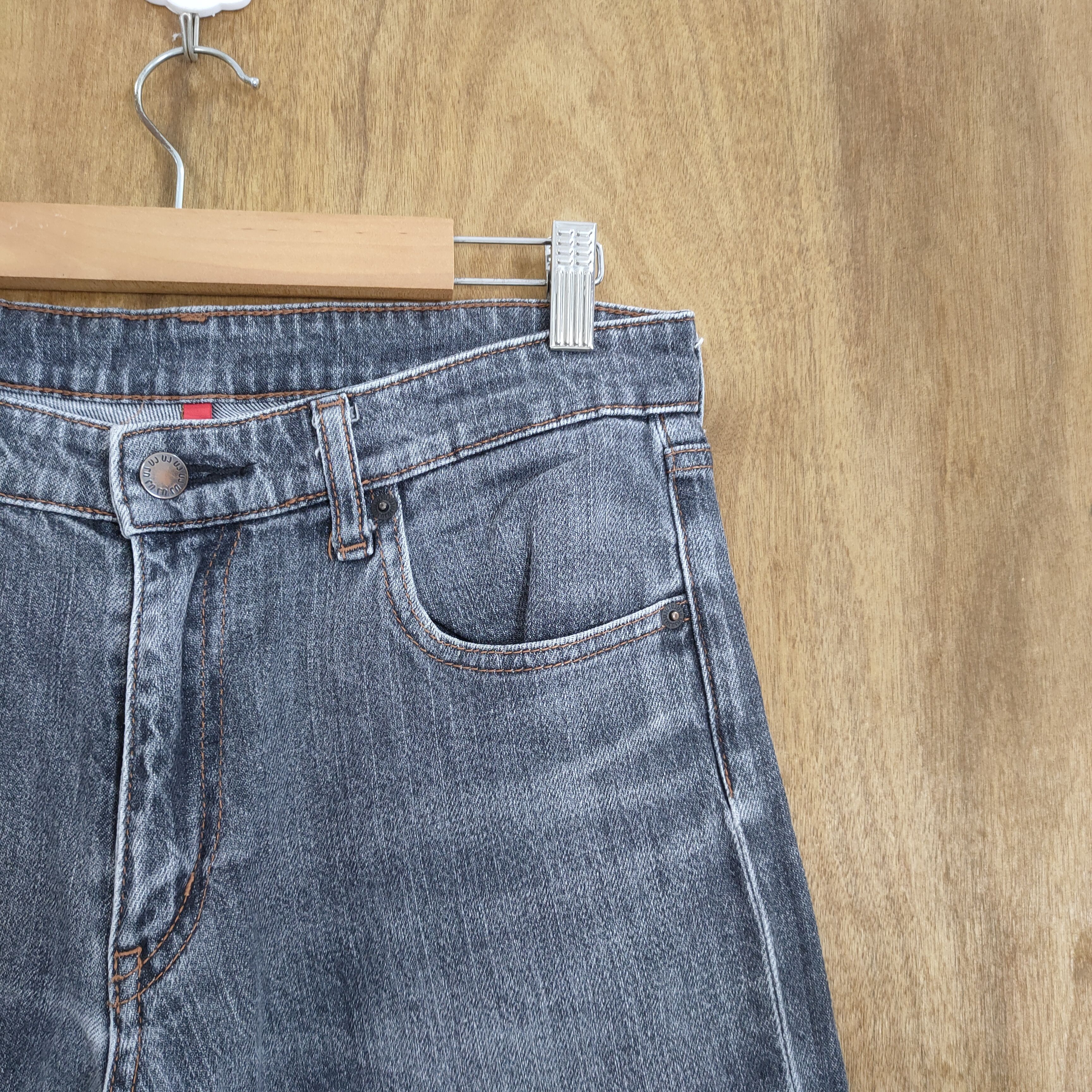 Japanese Brand VINTAGE JAPANESE BLACK JEAN DISTRESSED DENIM PANTS Size US 30 / EU 46 - 8 Thumbnail