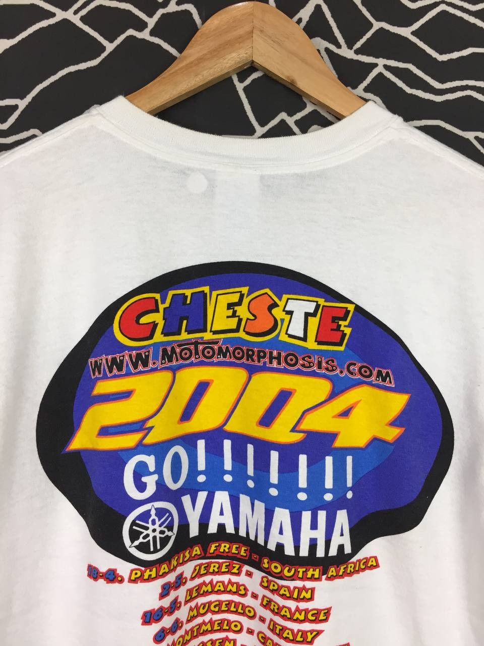 Honda × Vintage Vtg 2004 Cheste Valencia Motorcycle Grand Prix Tee Size US M / EU 48-50 / 2 - 9 Thumbnail