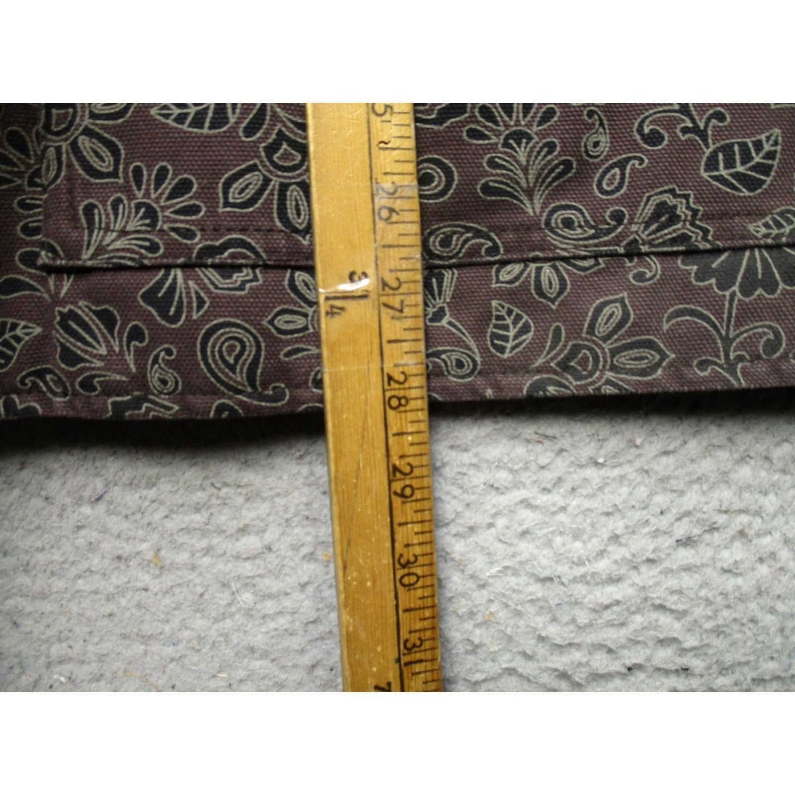 Dickies Dickies Vest Mens 2XL Brown Floral Canvas Quilted Full Zip Workwear Padded Size US XXL / EU 58 / 5 - 5 Thumbnail