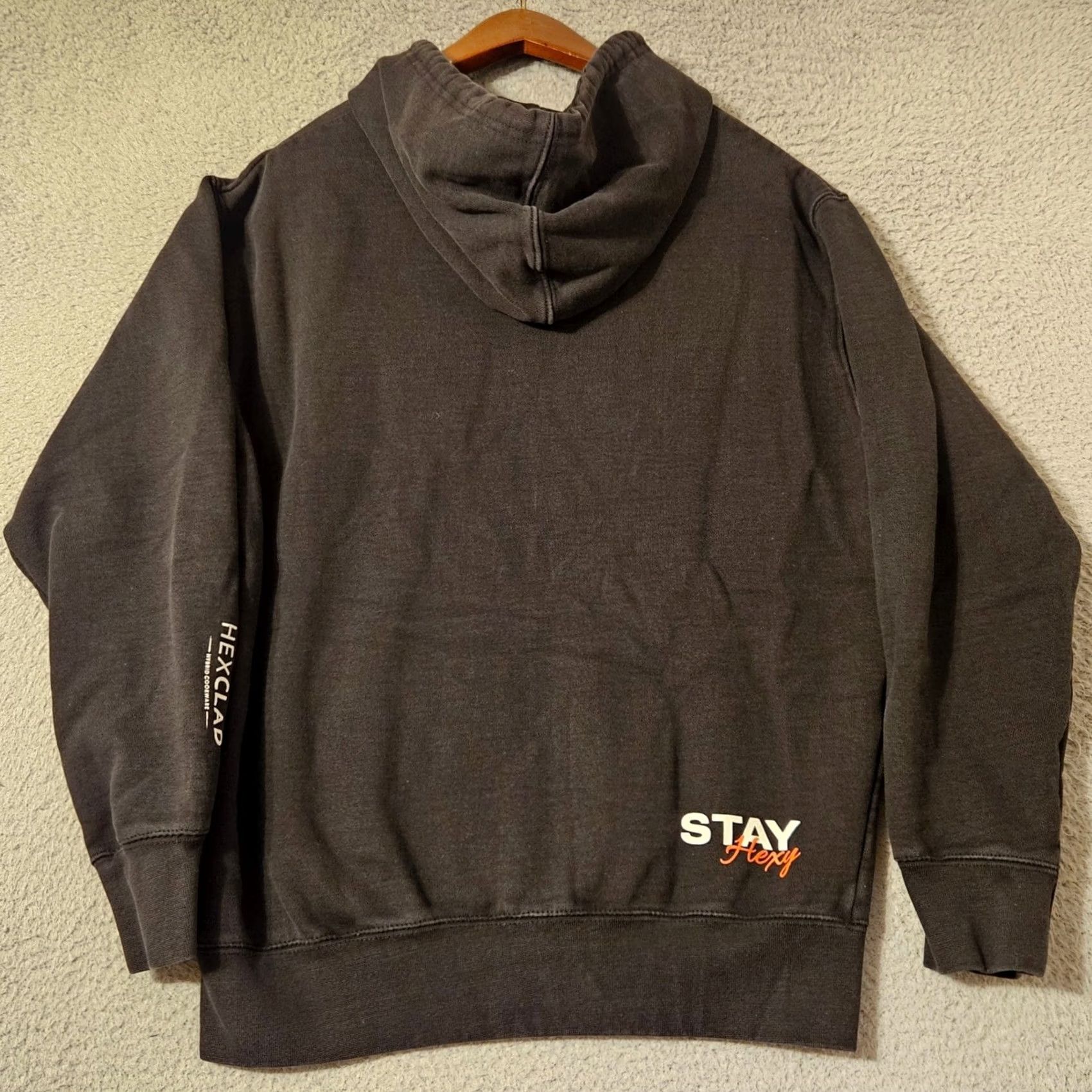 Vintage Hexclad Hybrid Cookware Stay Hexy Black Heavyweight Unisex Hoodie Size Medium Size US M / EU 48-50 / 2 - 2 Thumbnail