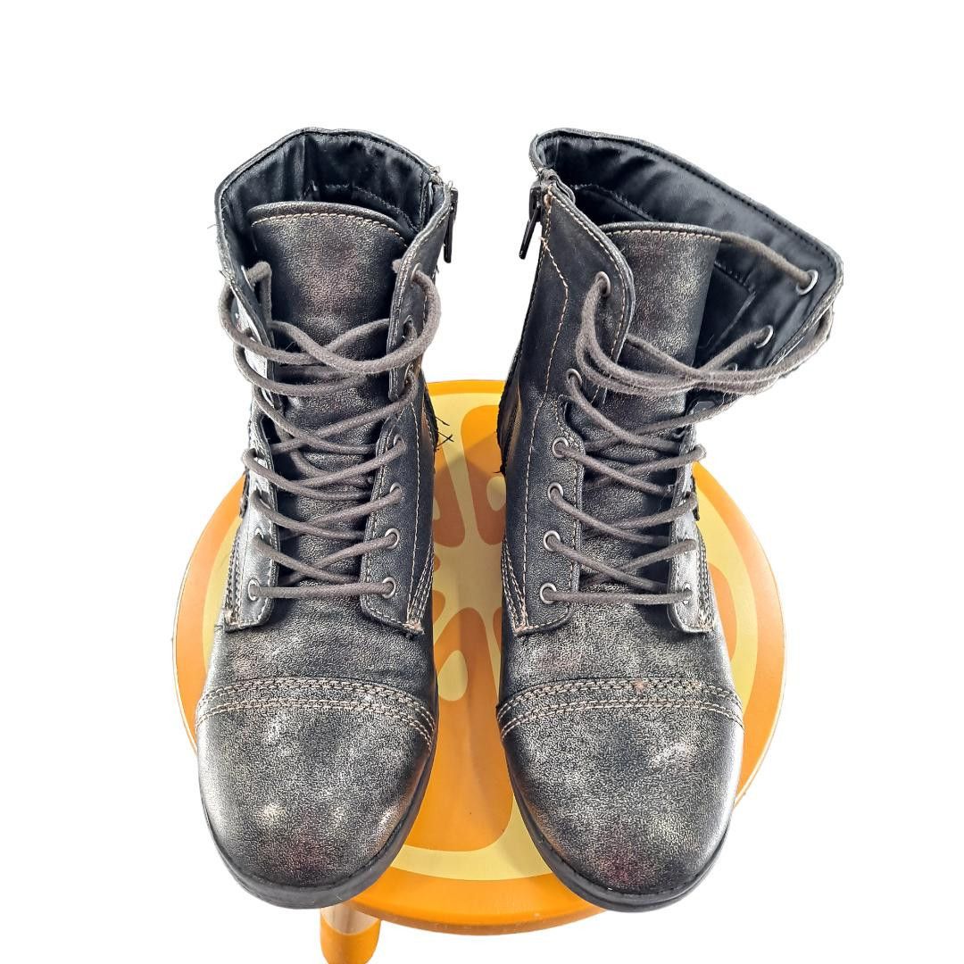 Other Justice Girls Zip Up Boots Size 7 Size ONE SIZE - 2 Thumbnail