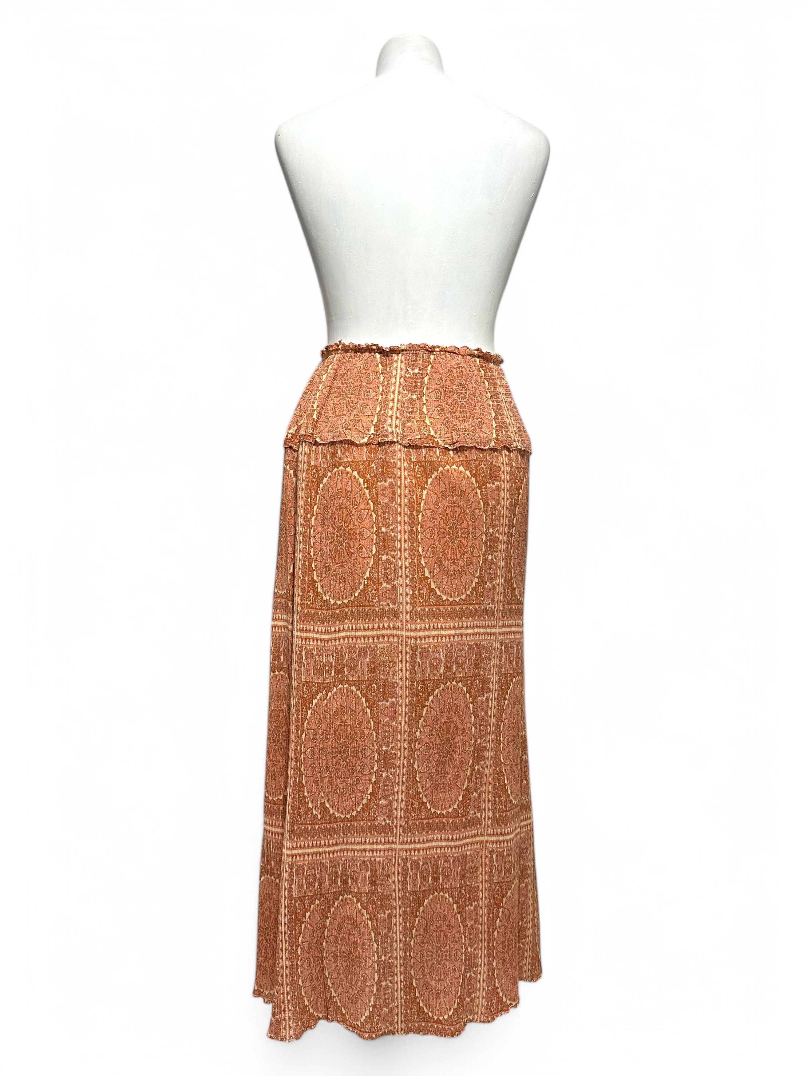 Zimmermann Zimmermann Primrose Midi Length Silk Skirt 1-S/M Size 26" / US 2 / IT 38 - 2 Thumbnail